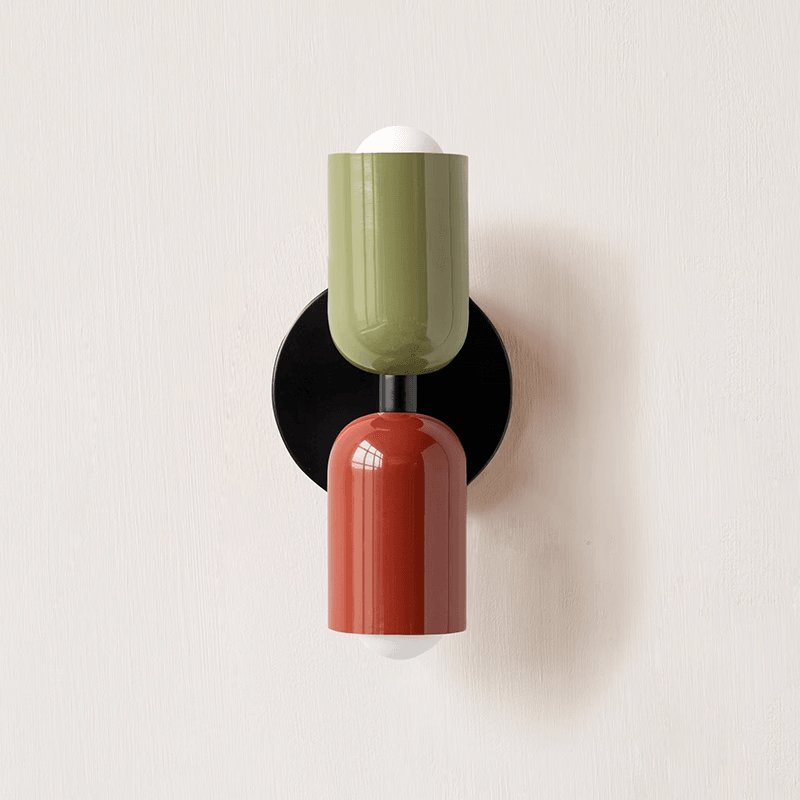 Couleur Double Wall Light, Hardwired Wall Sconce, detail 35