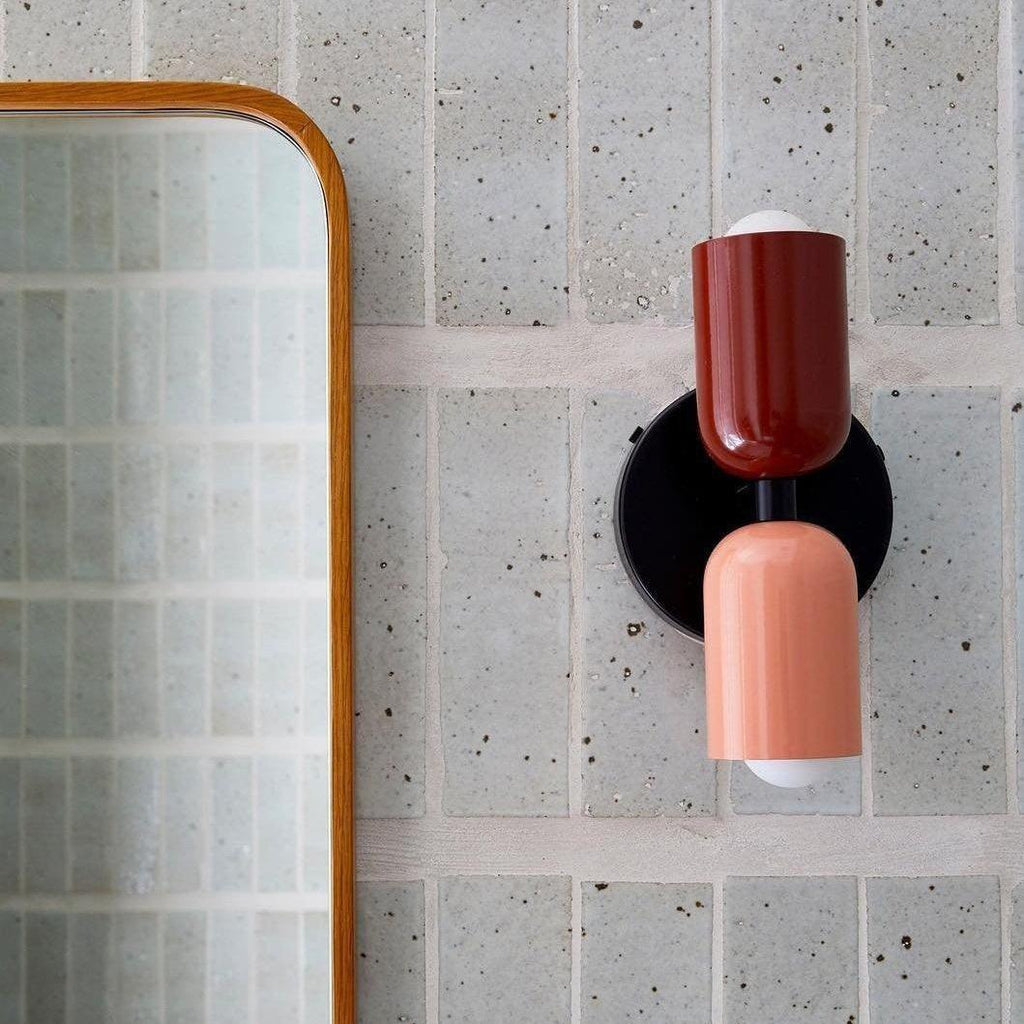 Couleur Double Wall Light, Hardwired Wall Sconce, detail 21