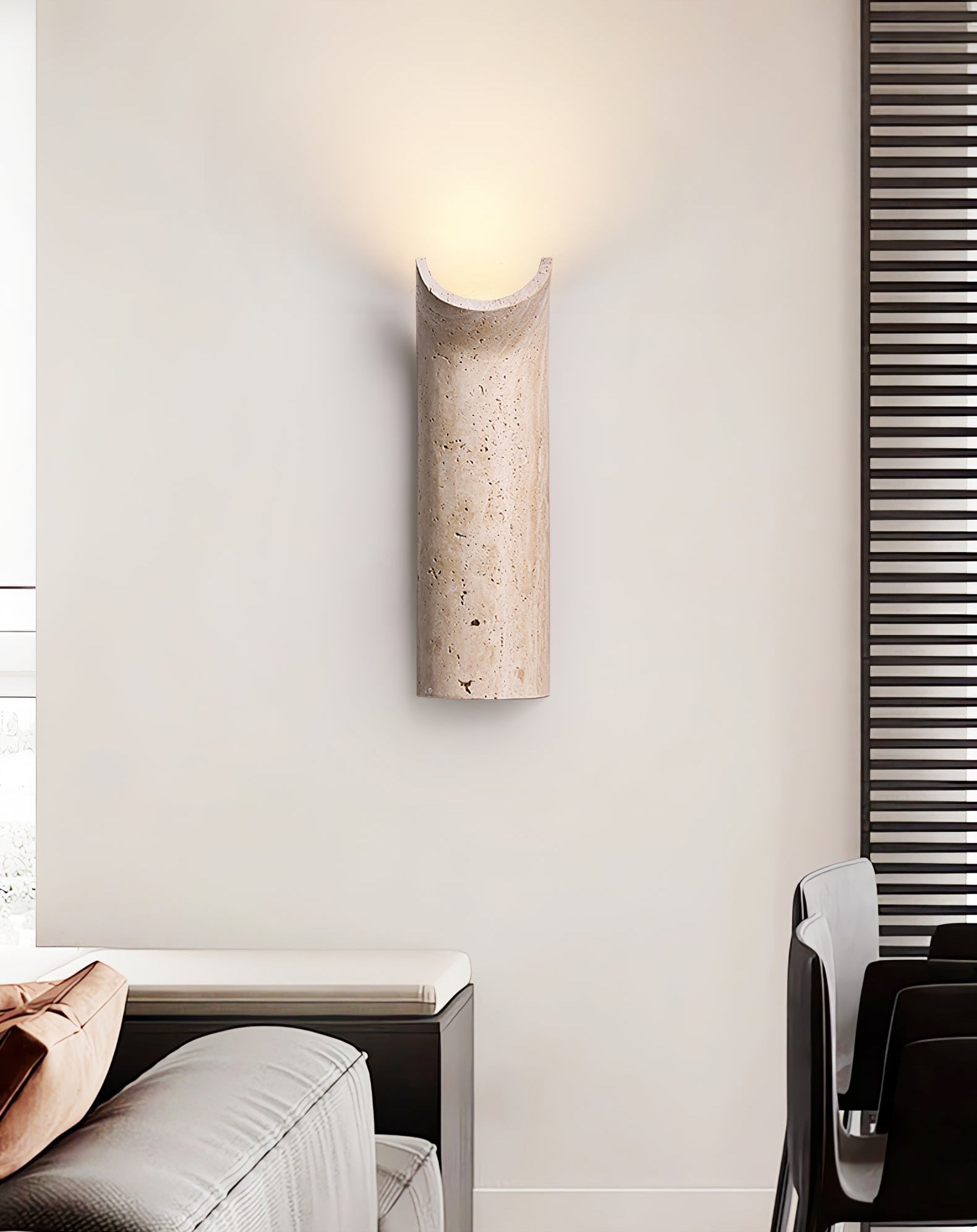 Cove Rise Wall Light, Hardwired Wall Sconce, detail 7