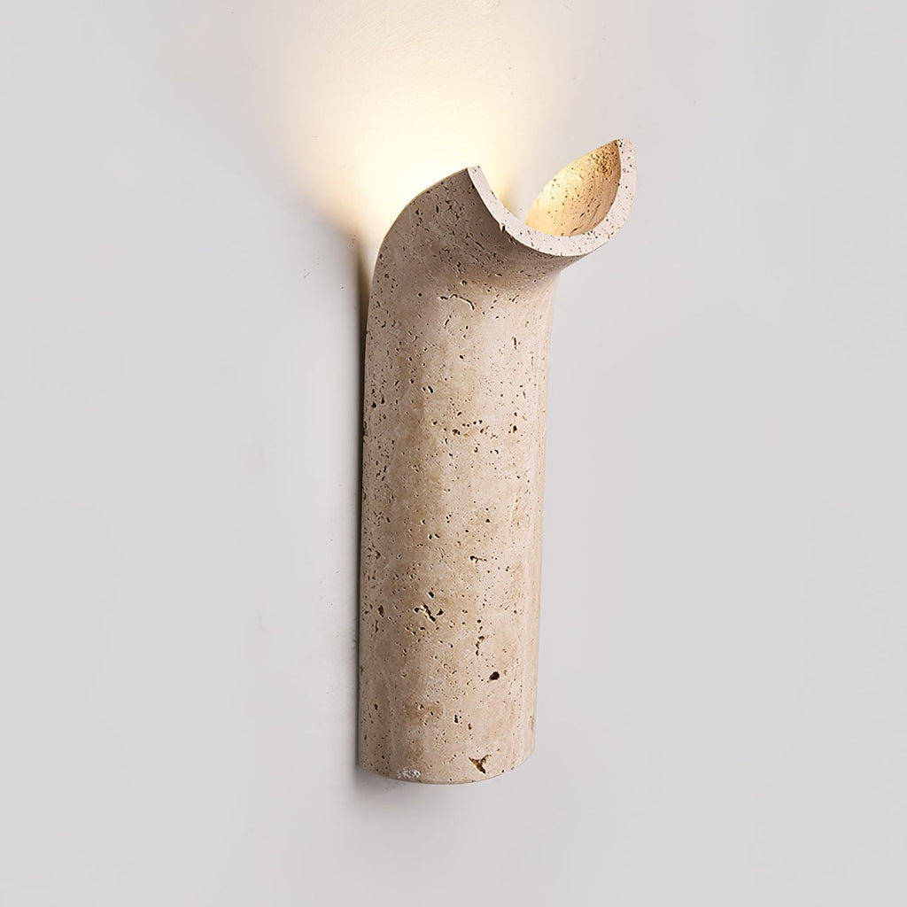 Cove Rise Wall Light, Hardwired Wall Sconce, Metal, Dia 10cm x H 32cm