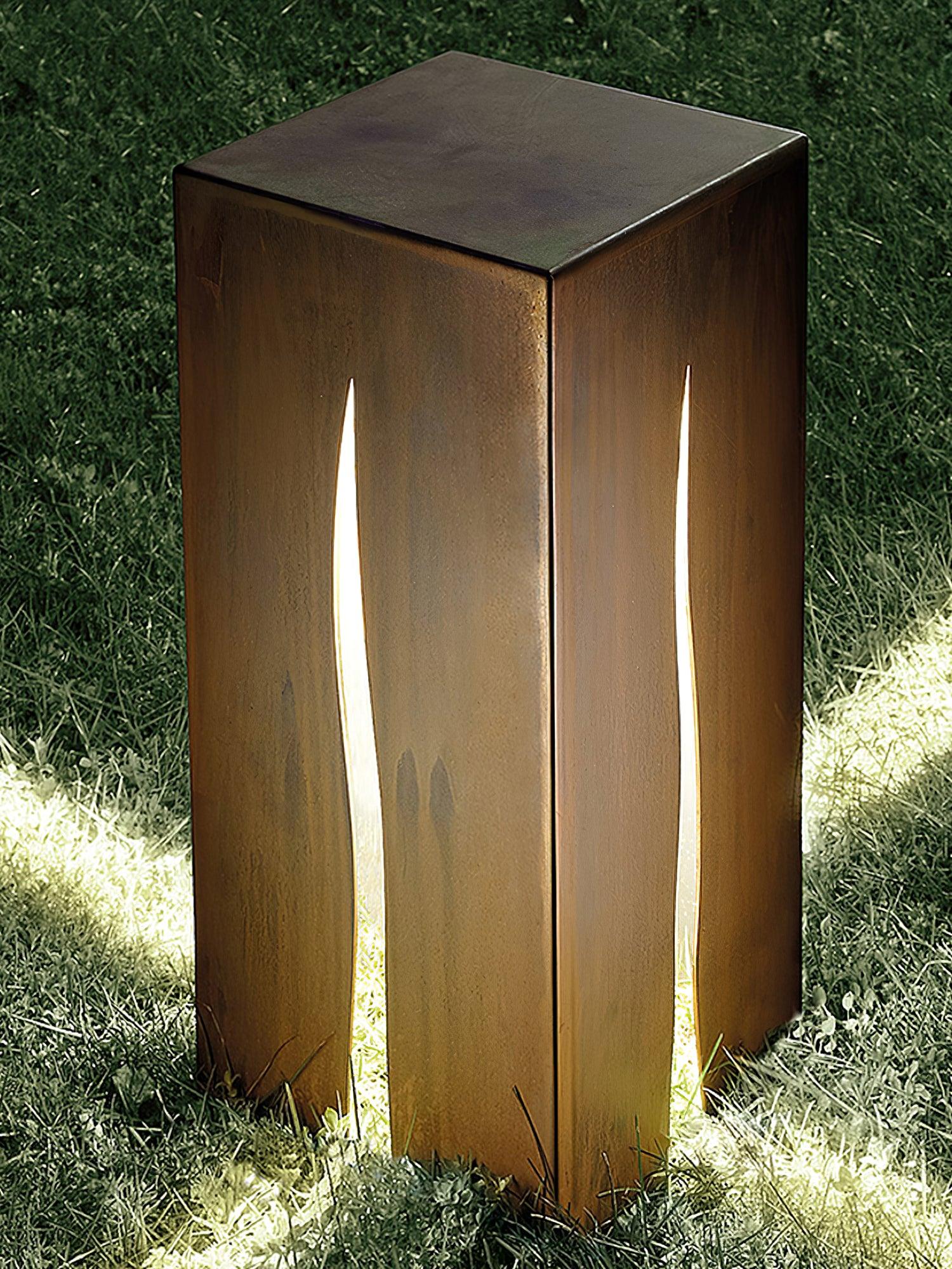 Crack Cube Exterior Light, Outdoor Wall Light, detail 10