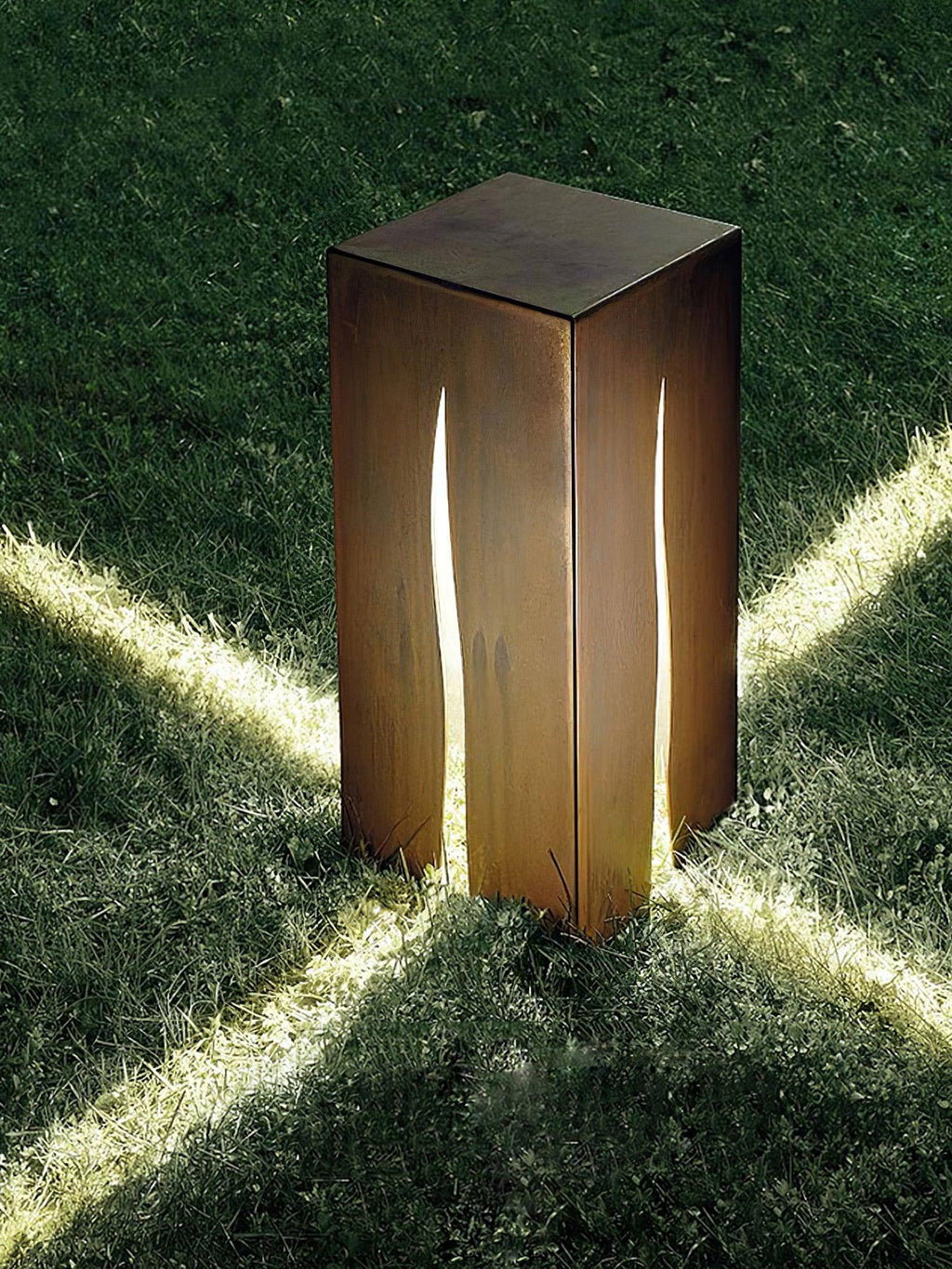 Crack Cube Exterior Light, Outdoor Wall Light, detail 12