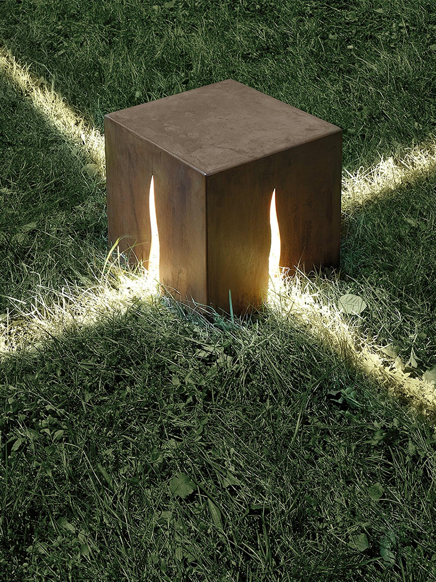 Crack Cube Exterior Light, Outdoor Wall Light, detail 5