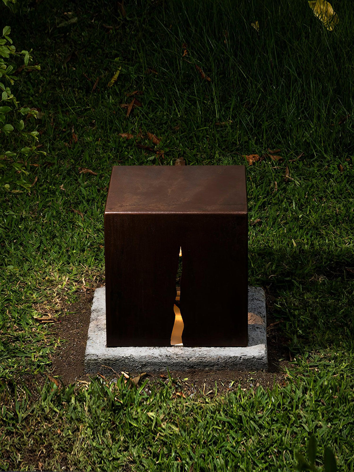 Crack Cube Exterior Light, Outdoor Wall Light, detail 6