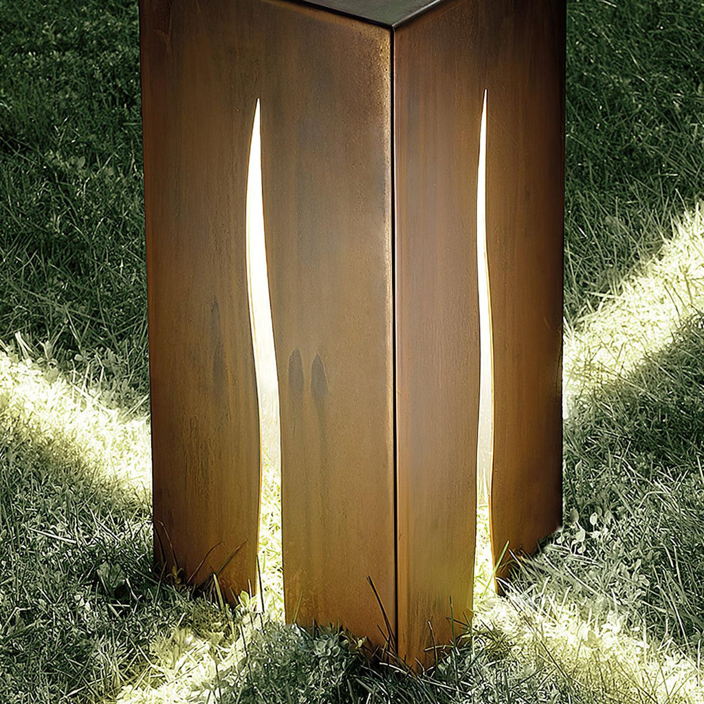 Crack Cube Exterior Light, Outdoor Wall Light, detail 7