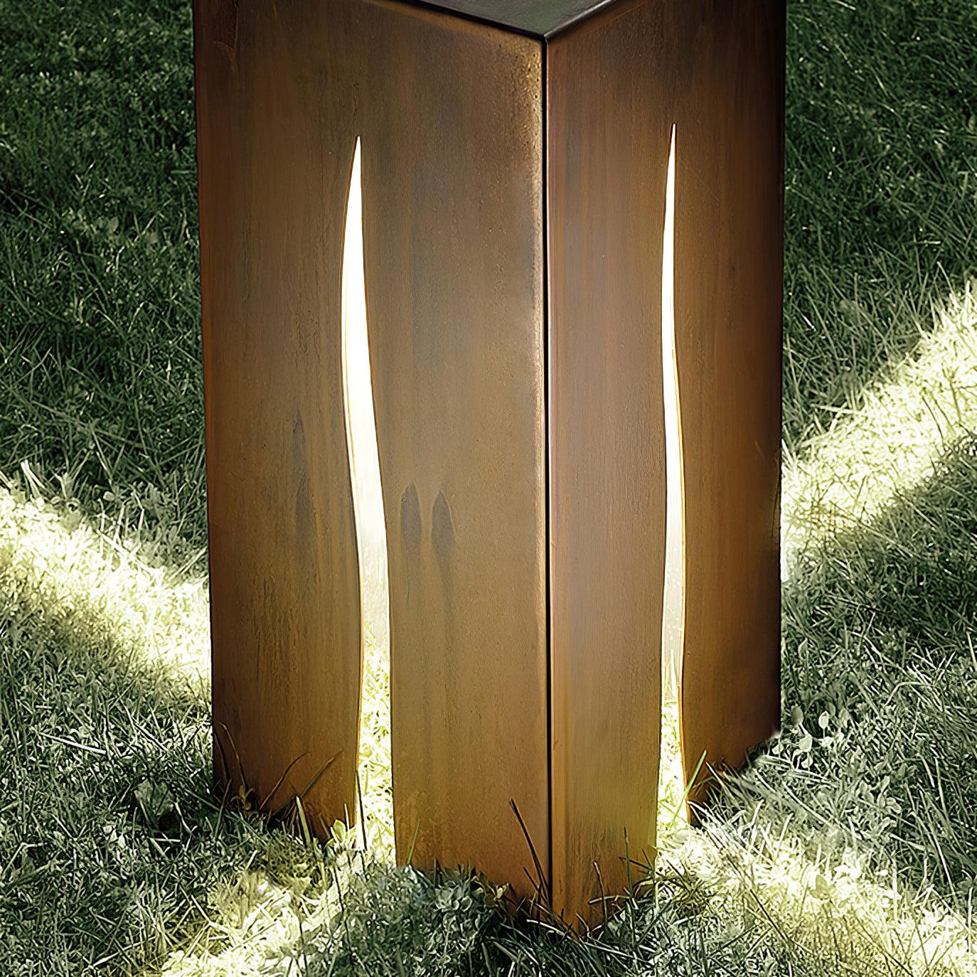 Crack Cube Exterior Light, Outdoor Wall Light, detail 7
