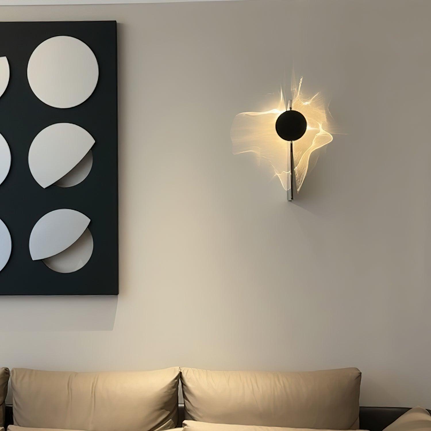 Creative Light And Shadow Wall Light, Hardwired Wall Sconce, detail 4