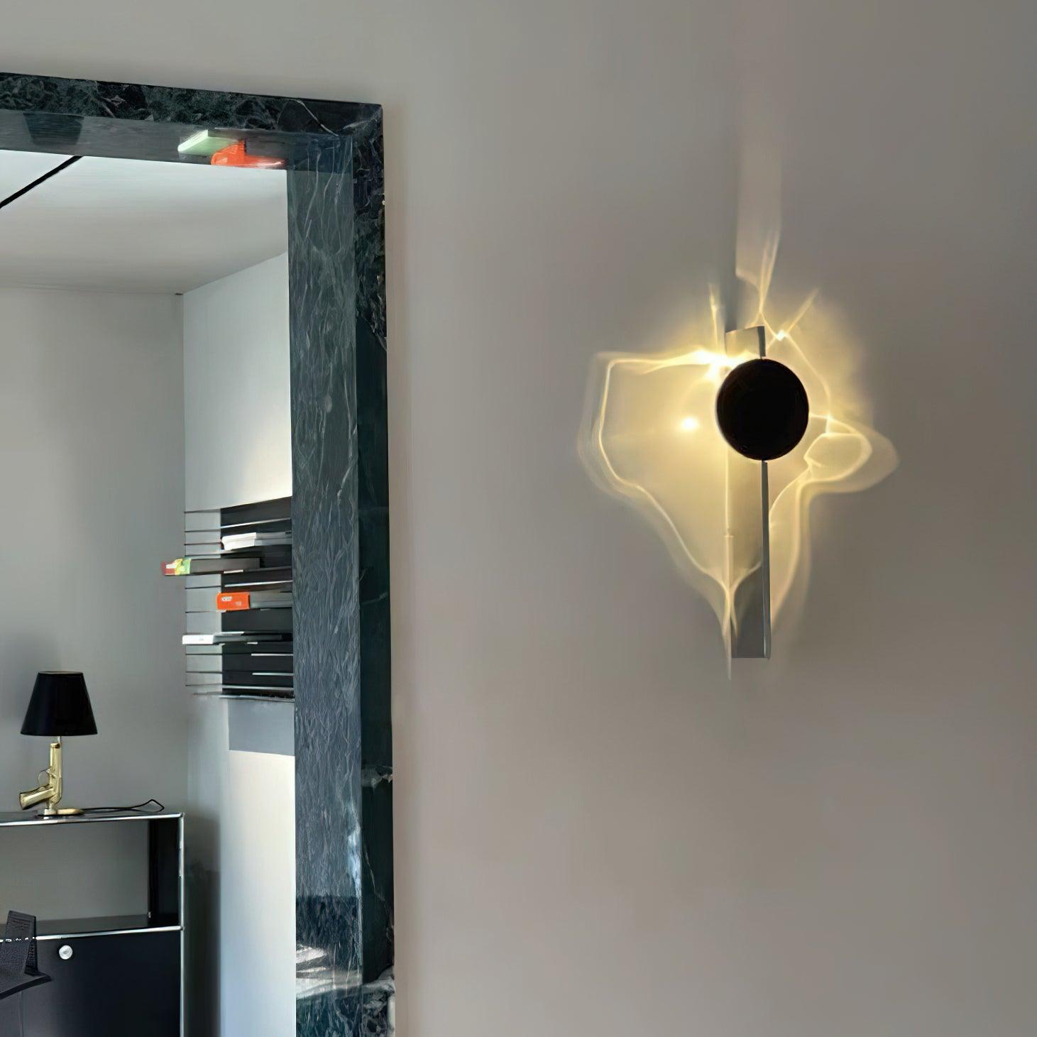 Creative Light And Shadow Wall Light, Hardwired Wall Sconce, detail 5