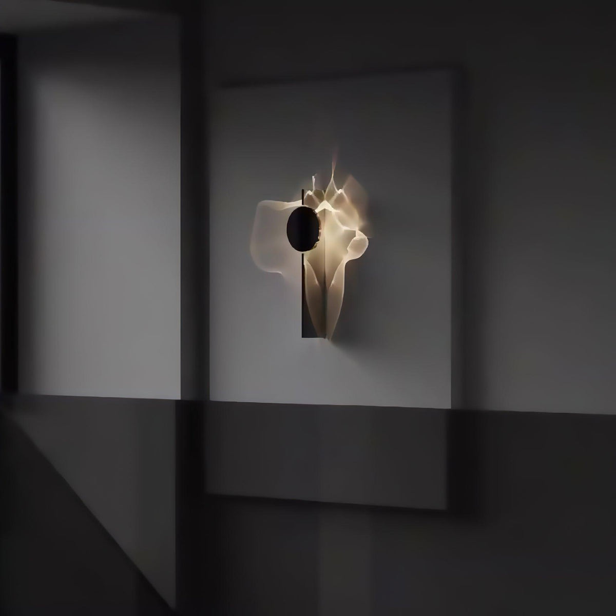 Creative Light And Shadow Wall Light, Hardwired Wall Sconce, detail 7