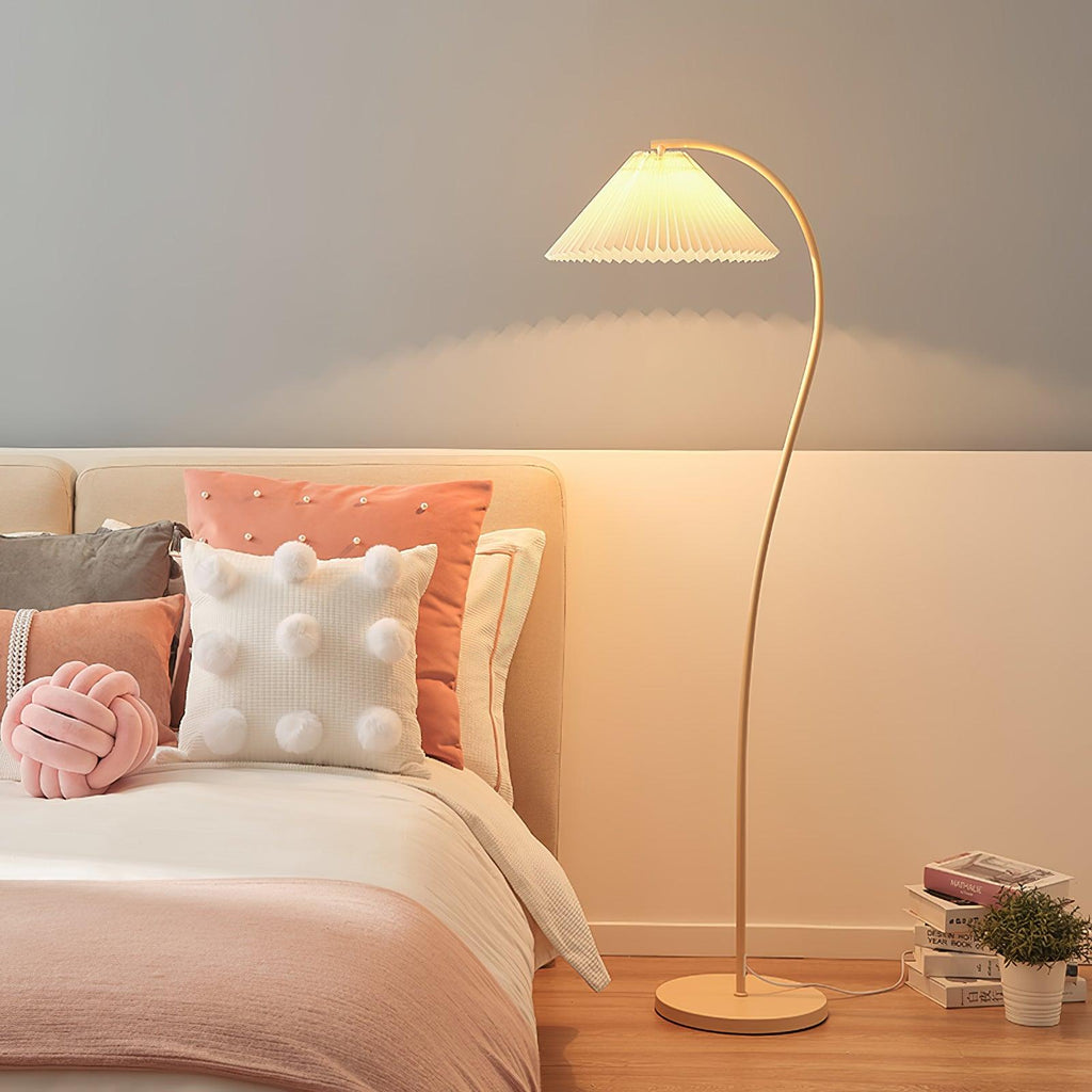 Crescini Pleated Floor Light, Floor Lamp, detail 4