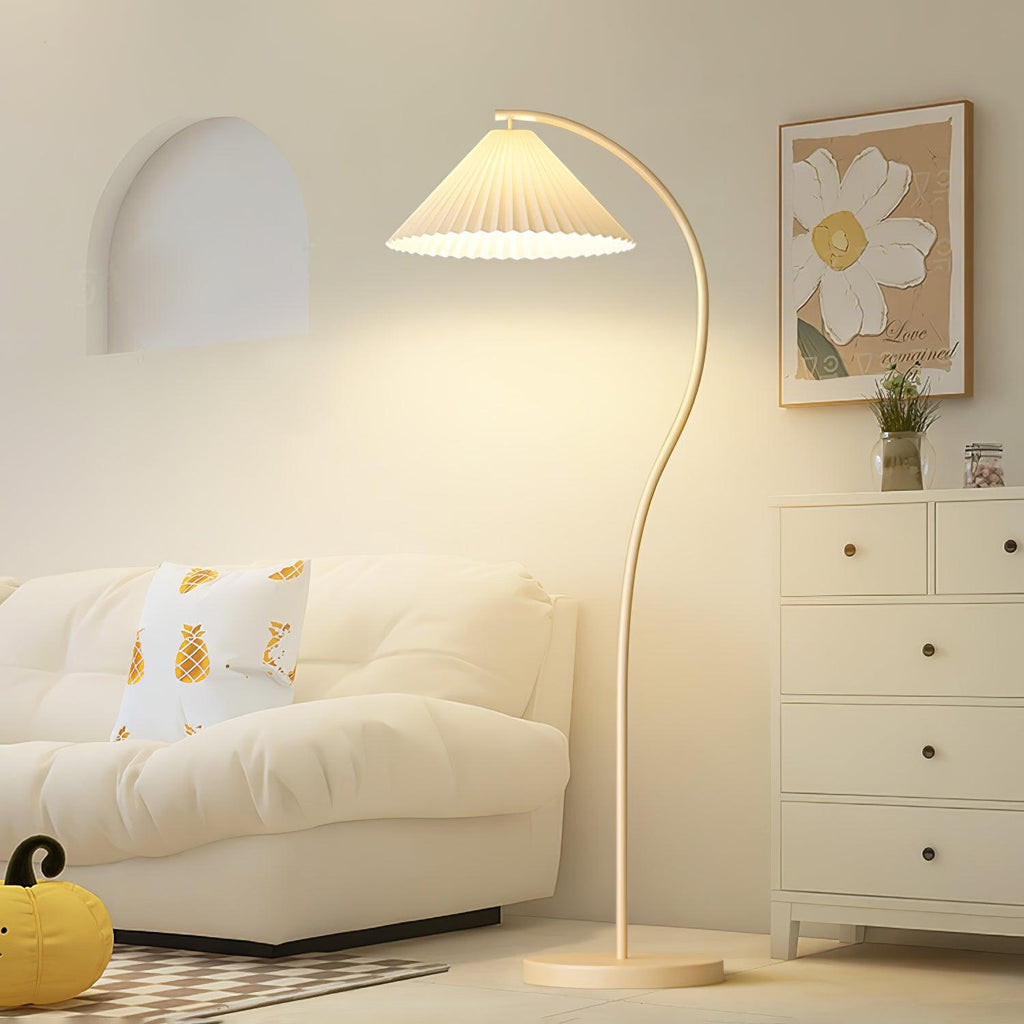 Crescini Pleated Floor Light, Floor Lamp, detail 2