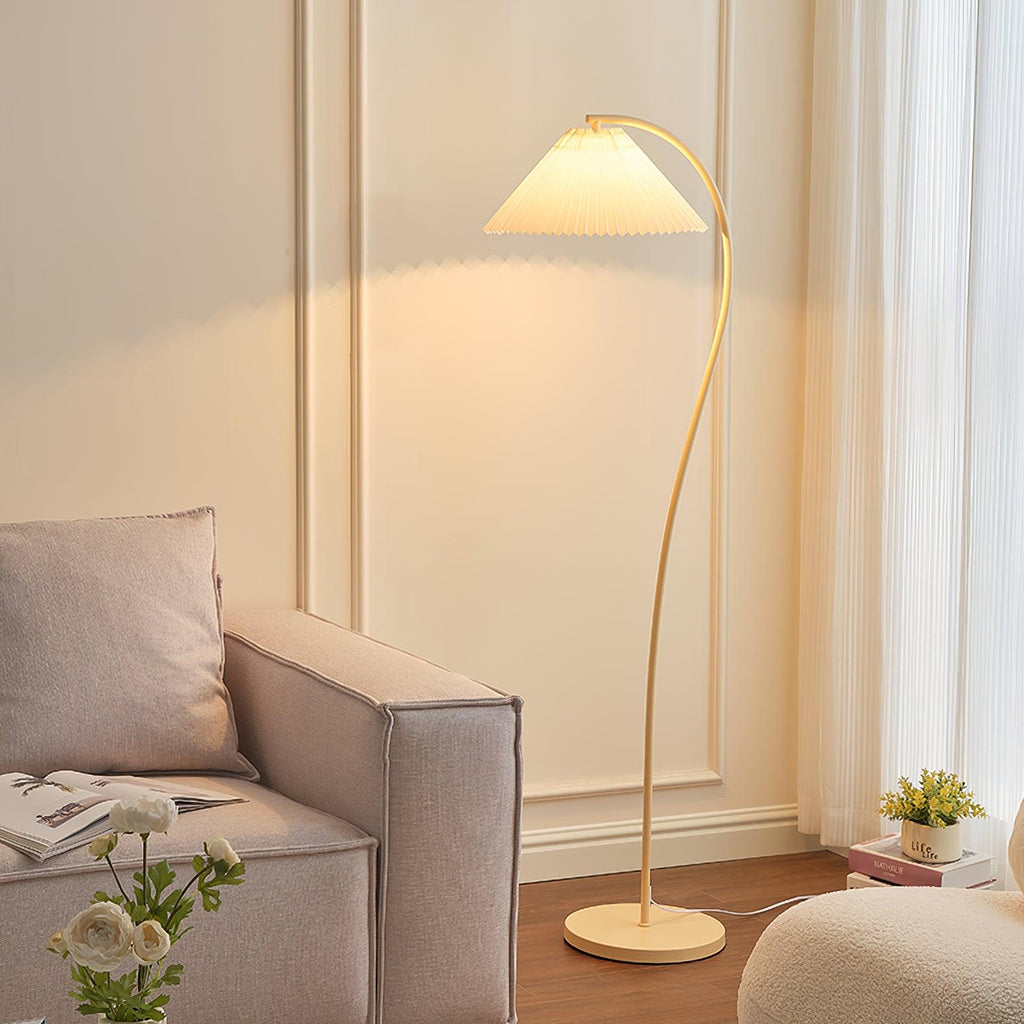 Crescini Pleated Floor Light, Floor Lamp, detail 3