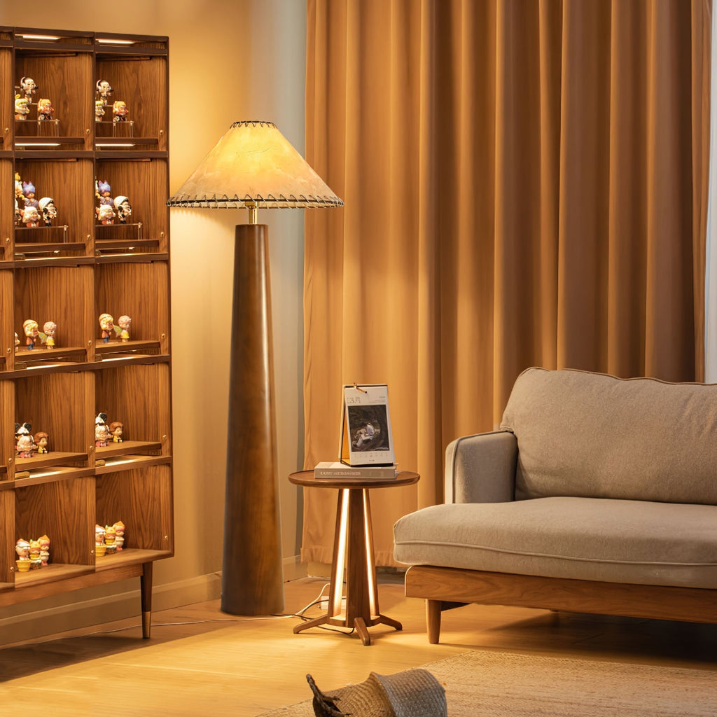 Crestview Paper Column Floor Light, Floor Lamp, detail 3