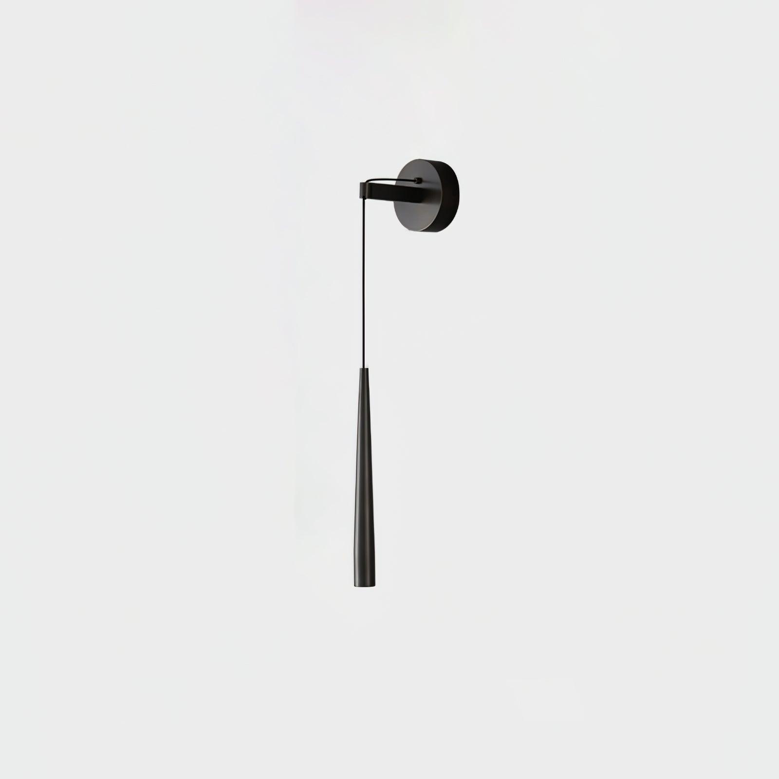 Crystal Conical Wall Light, Hardwired Wall Sconce, detail 12