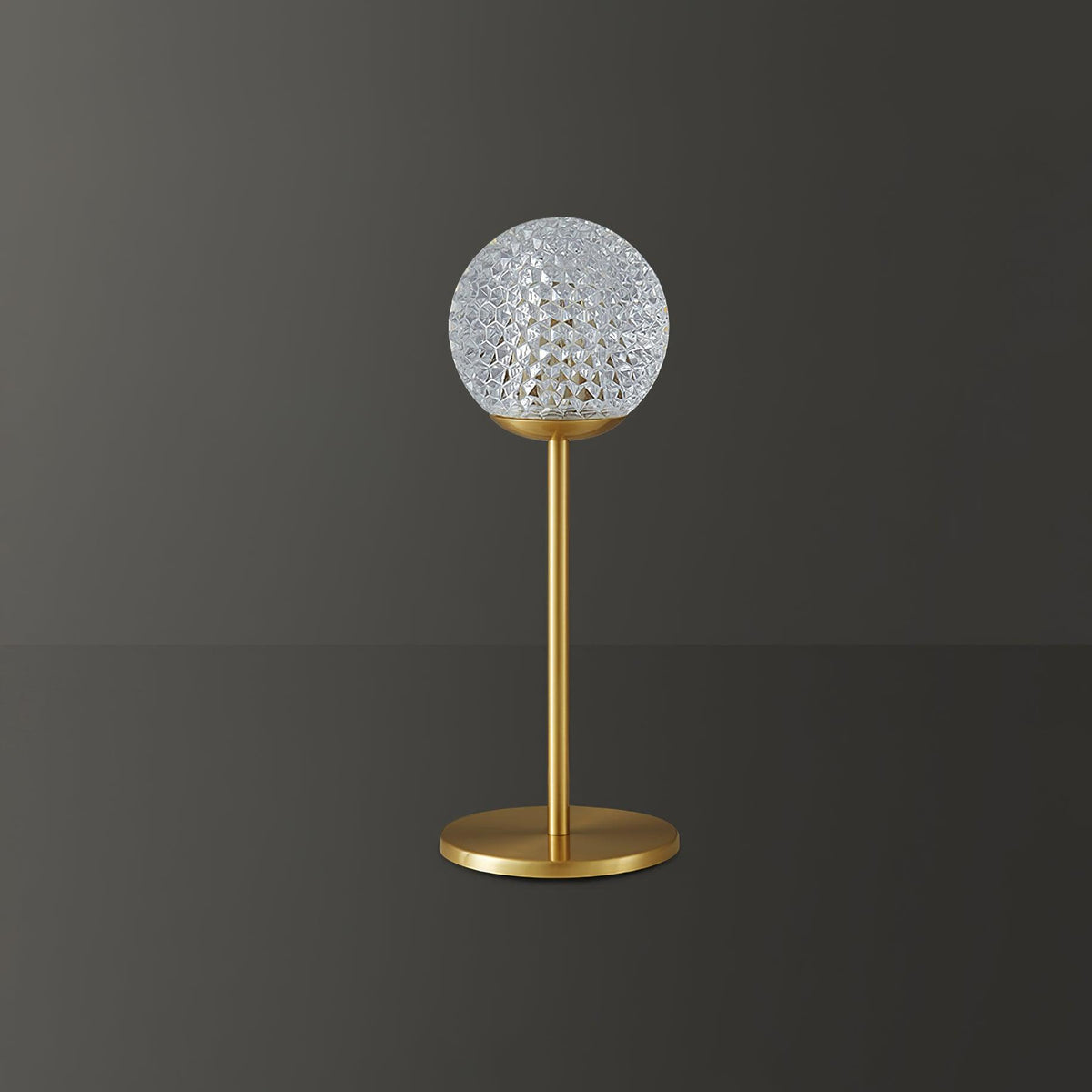 Crystal Tealight Table Light, Bedside Table Lamp, detail 9
