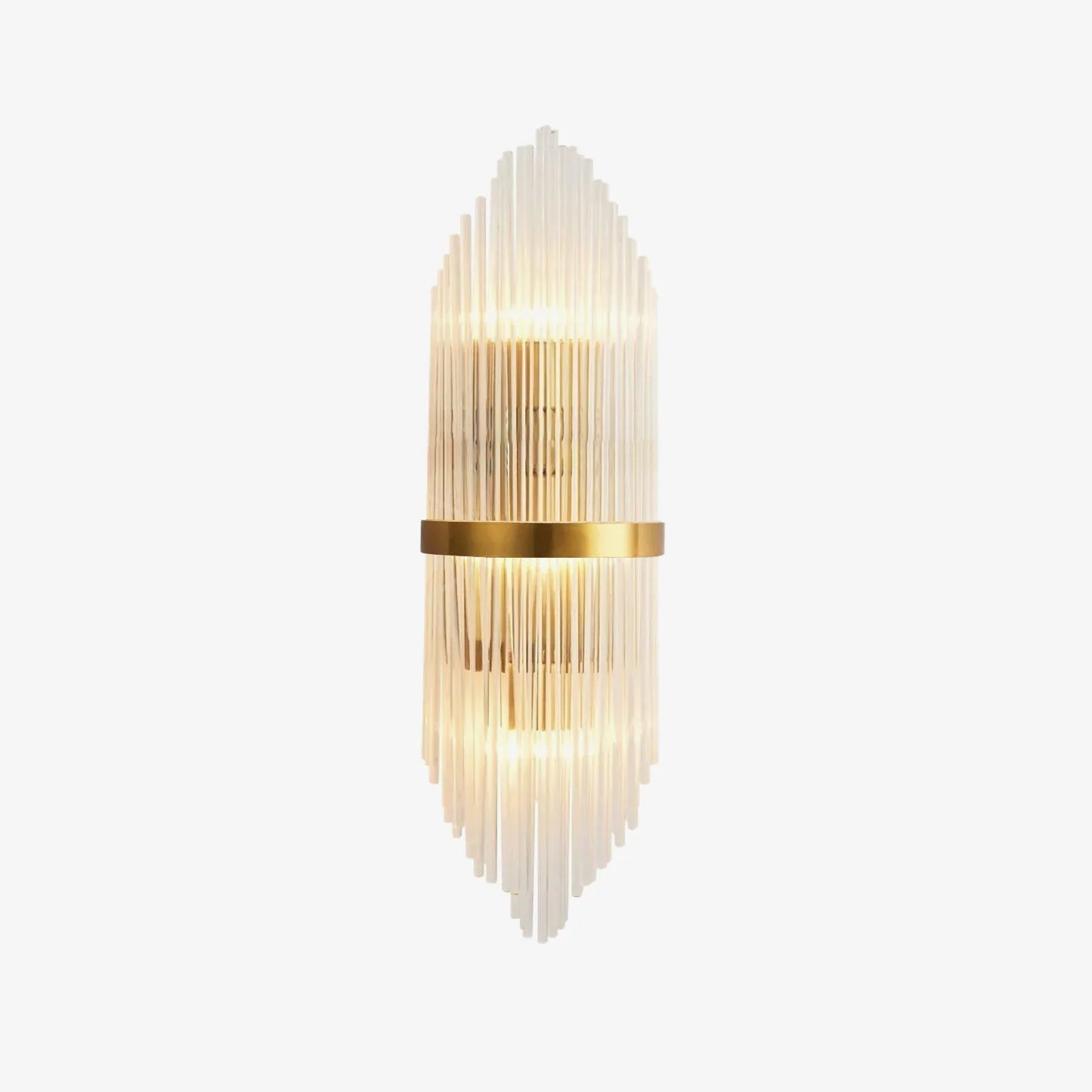 Crystal Wall Light, Hardwired Wall Sconce, detail 2