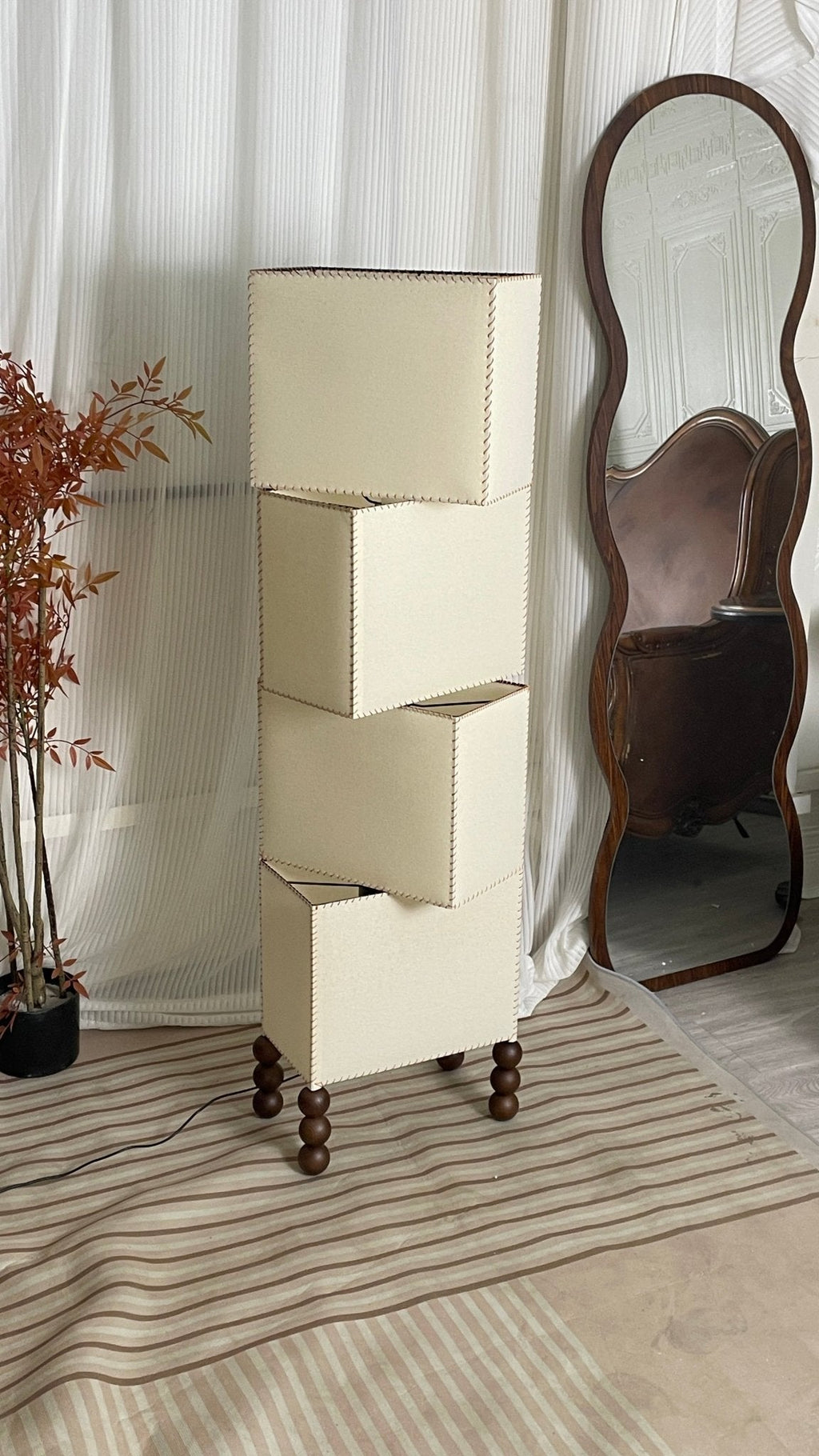 Cubia Fabric Floor Light, Floor Lamp, detail 7