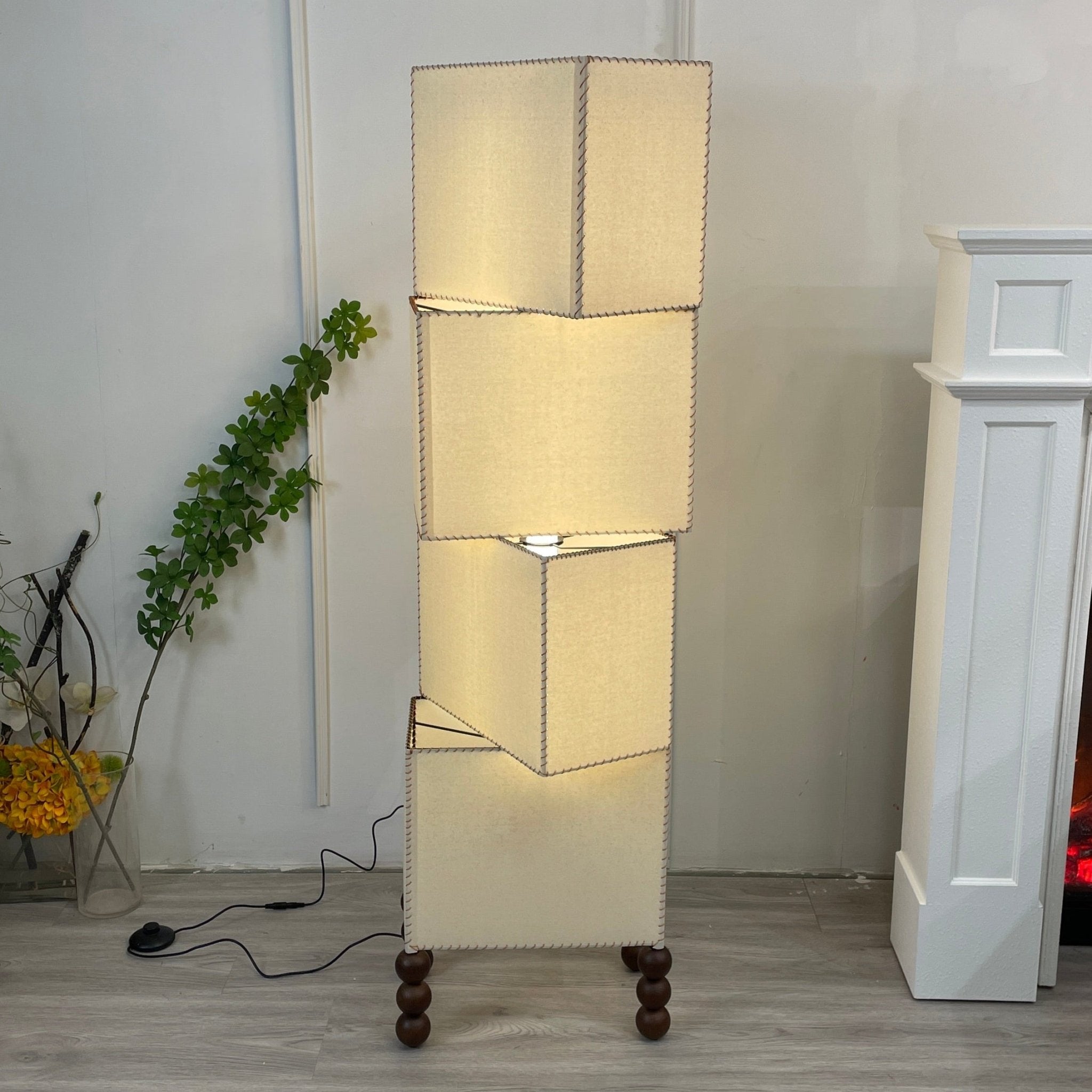 Cubia Fabric Floor Light, Floor Lamp, detail 4
