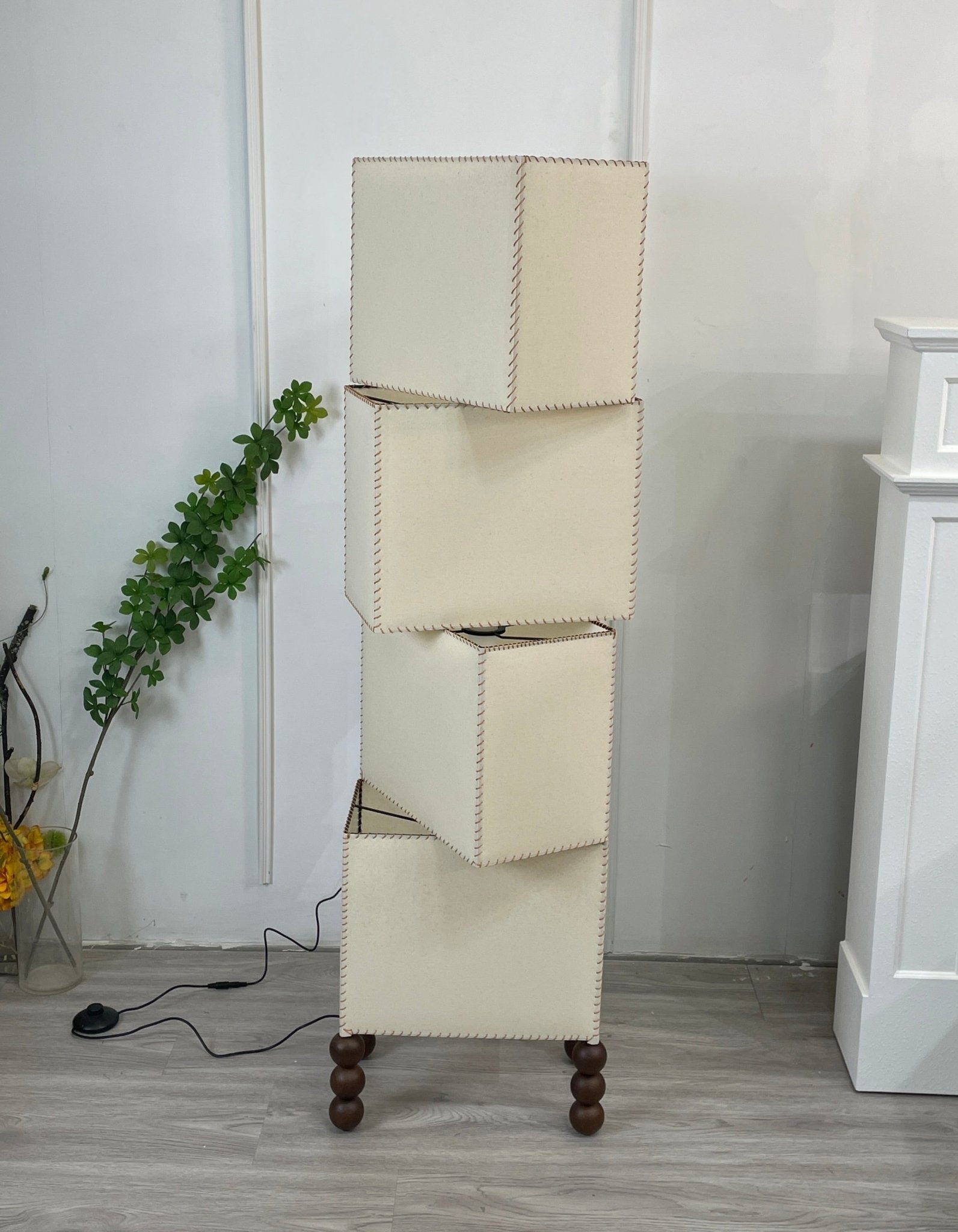Cubia Fabric Floor Light, Floor Lamp, detail 9