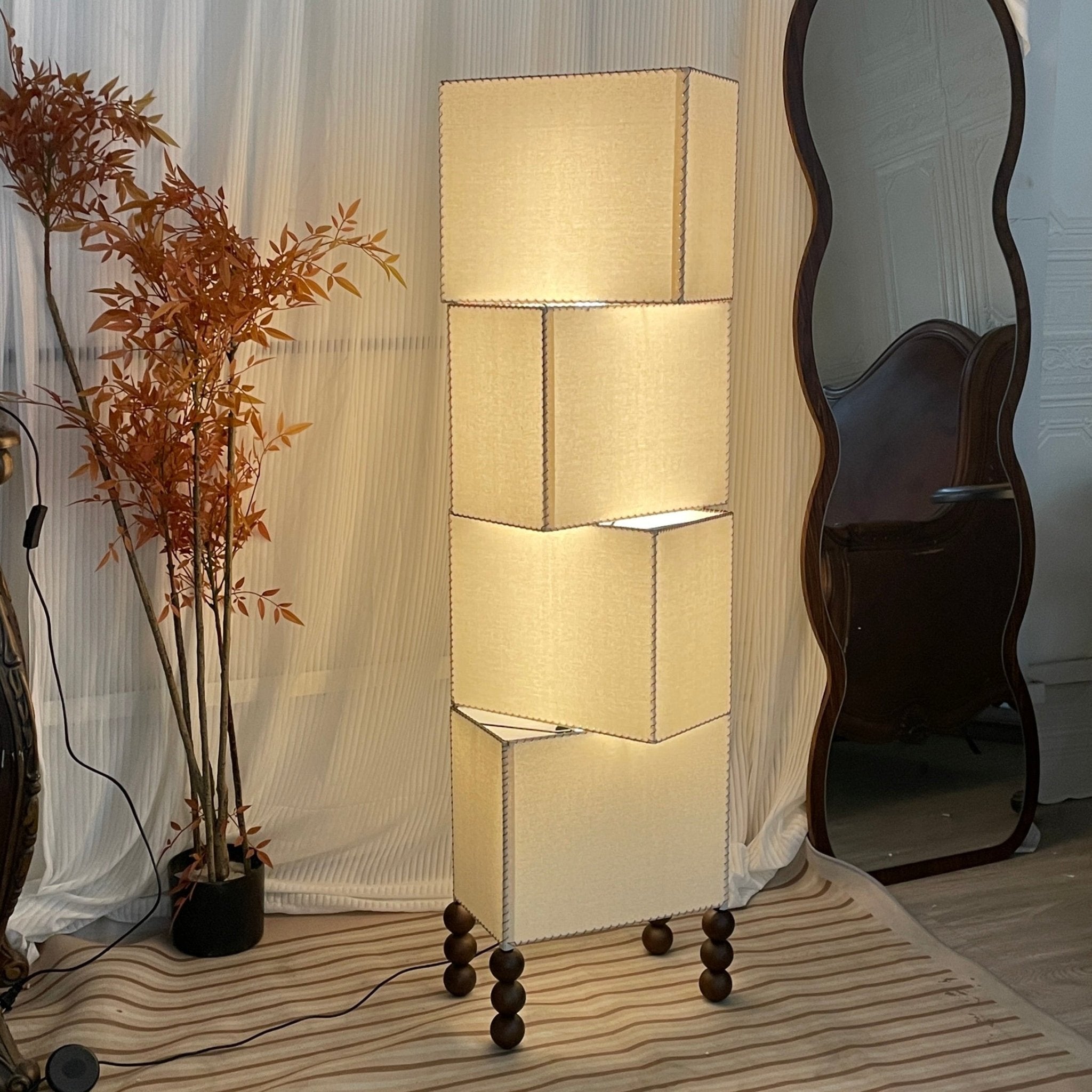Cubia Fabric Floor Light, Floor Lamp, detail 2