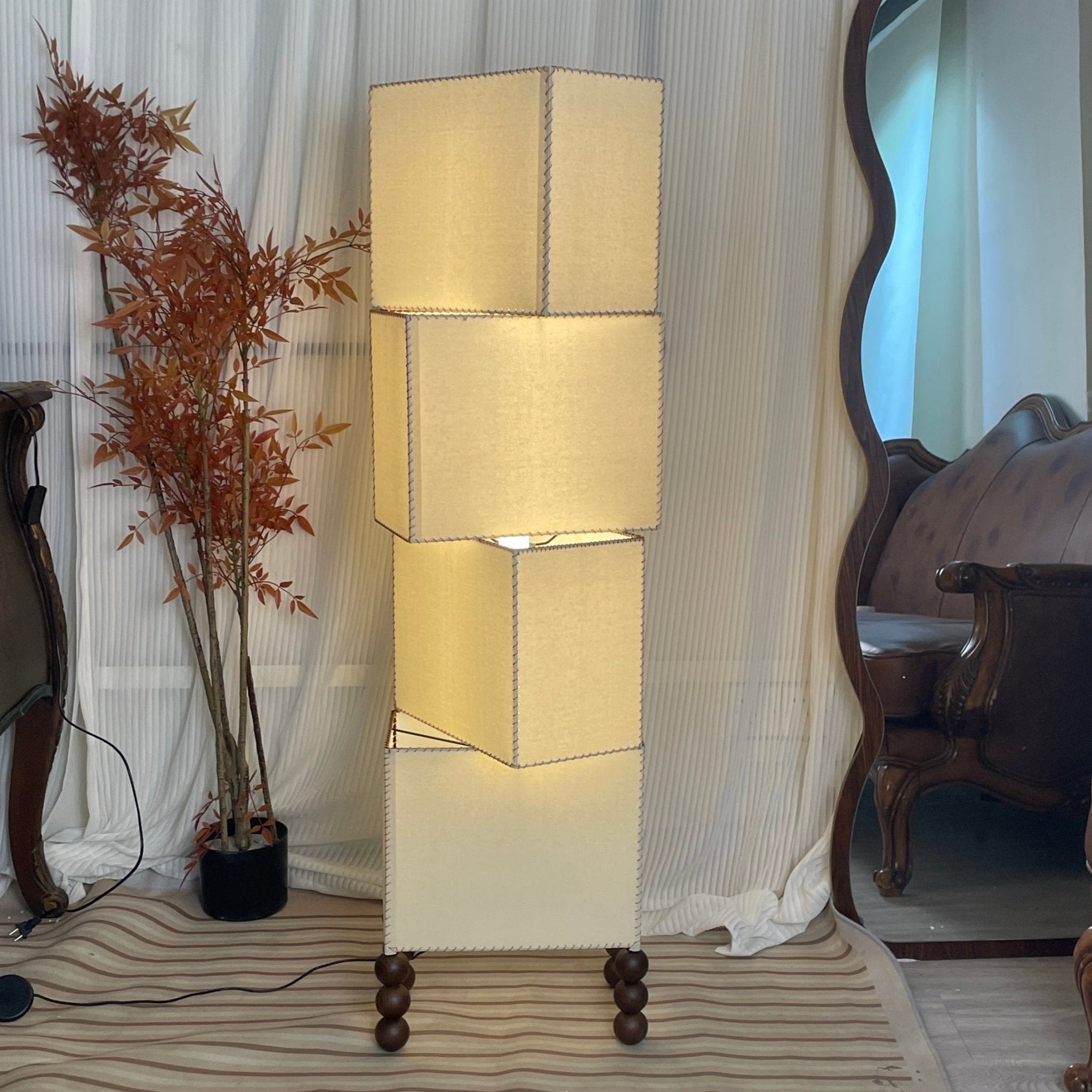 Cubia Fabric Floor Light, Floor Lamp, detail 5