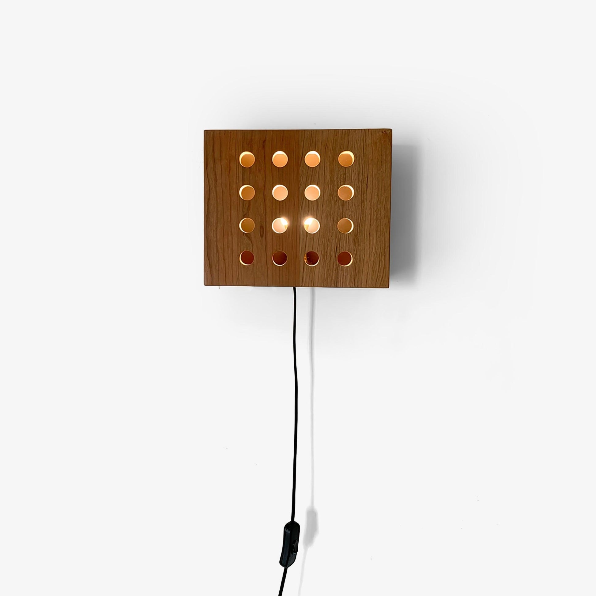Cubiform Constellation Wall Light, Plug-In Wall Sconce, detail 2