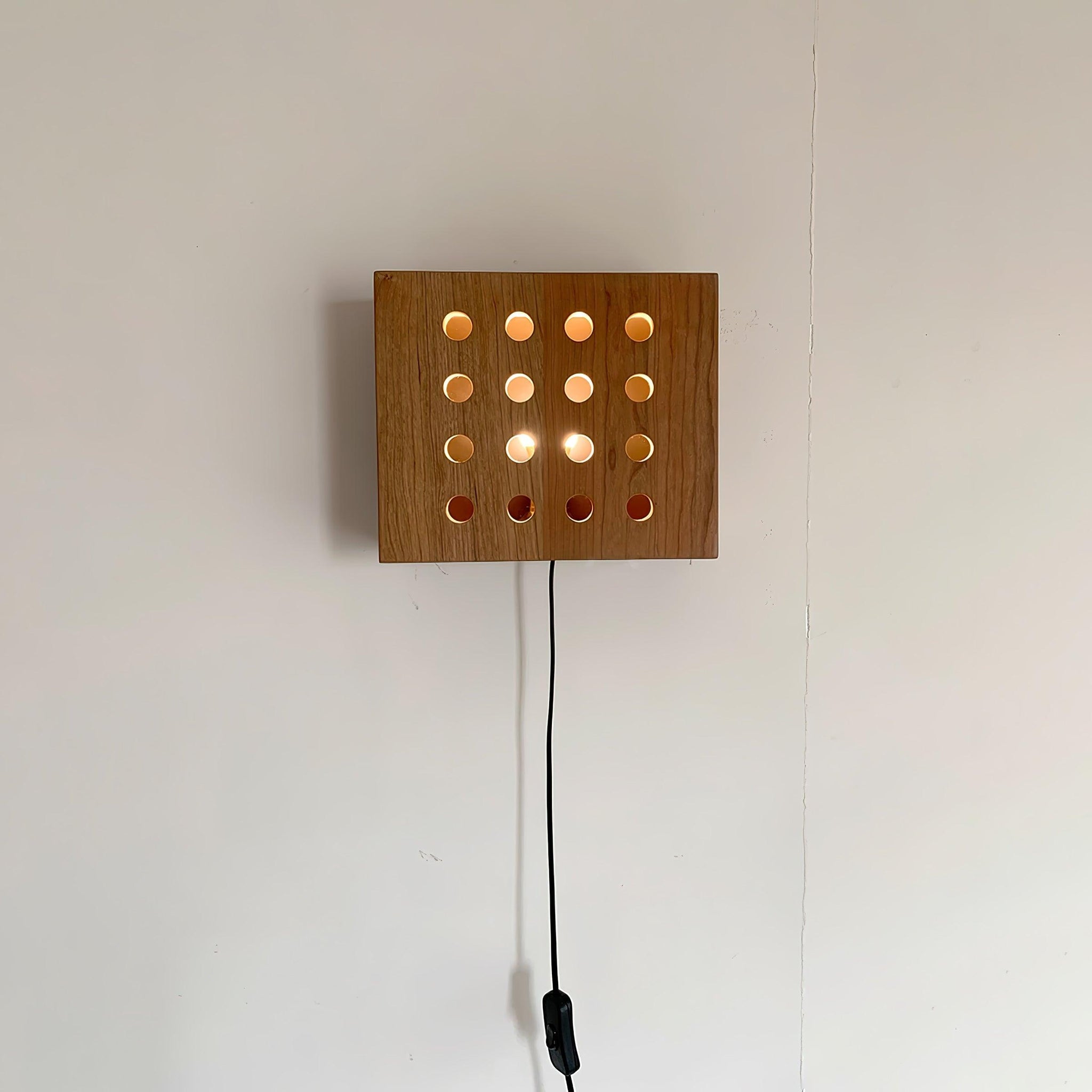 Cubiform Constellation Wall Light, Plug-In Wall Sconce, Metal, W 25cm x H 21.5cm