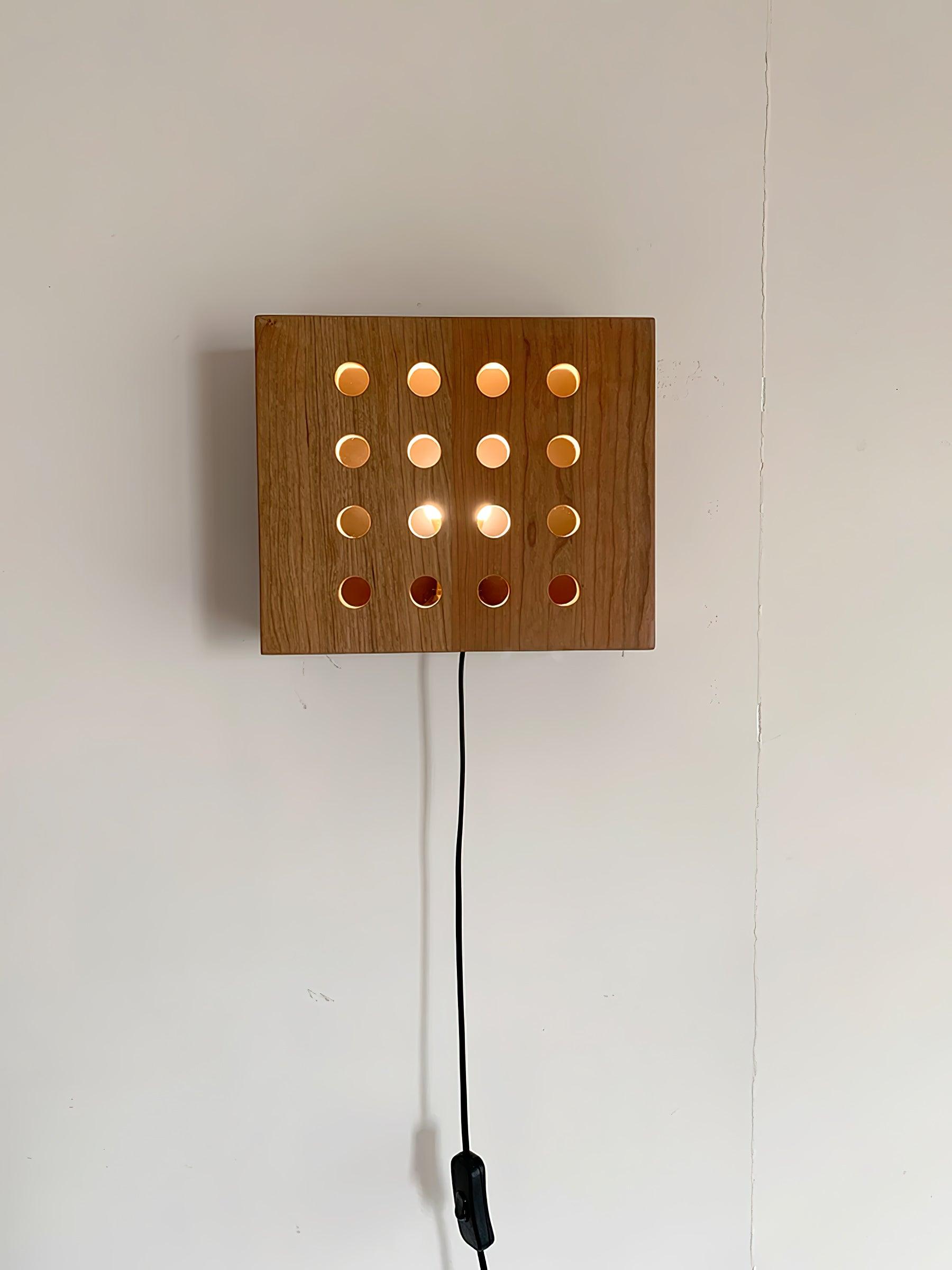 Cubiform Constellation Wall Light, Plug-In Wall Sconce, detail 6