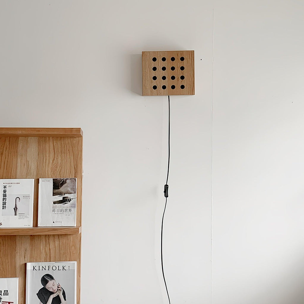 Cubiform Constellation Wall Light, Plug-In Wall Sconce, detail 5