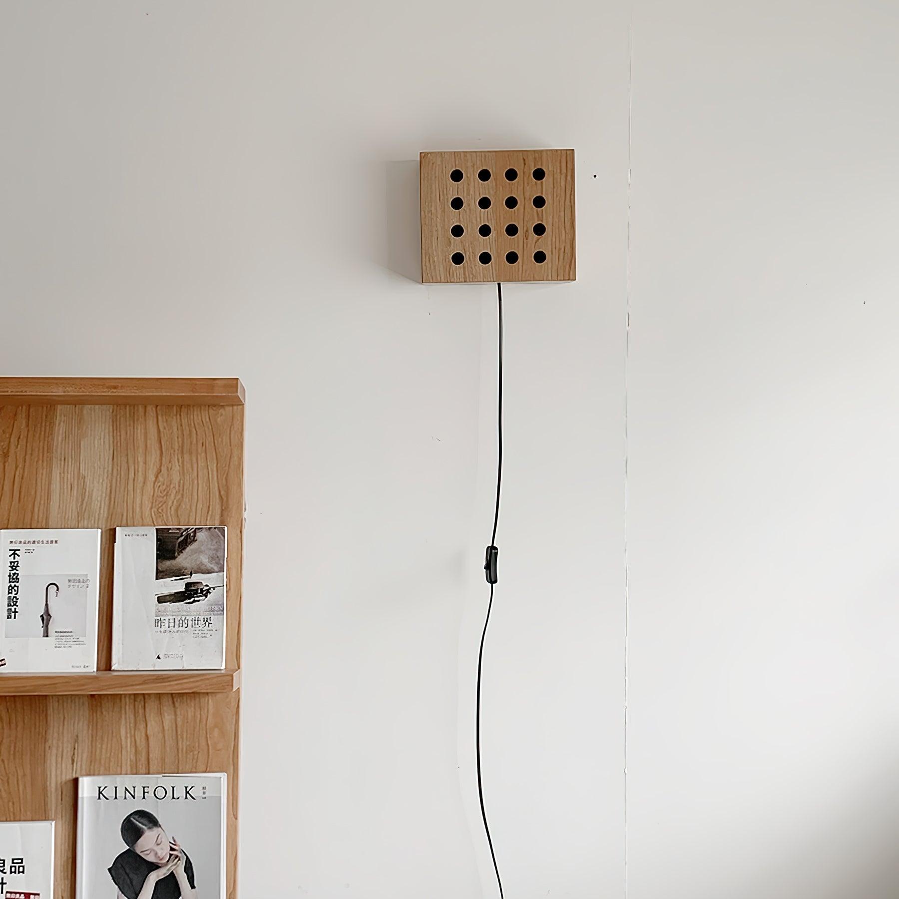 Cubiform Constellation Wall Light, Plug-In Wall Sconce, detail 5