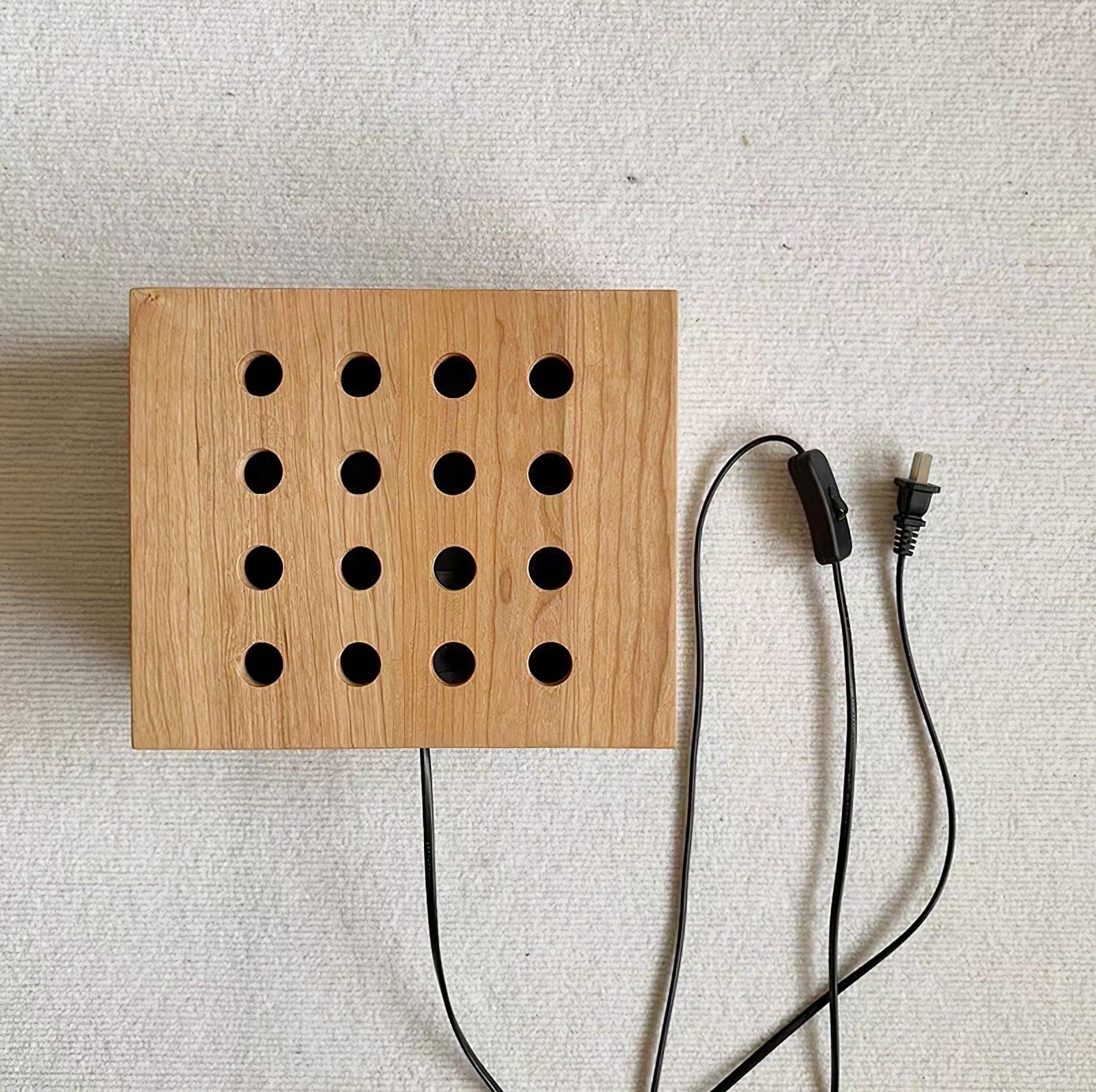 Cubiform Constellation Wall Light, Plug-In Wall Sconce, detail 8