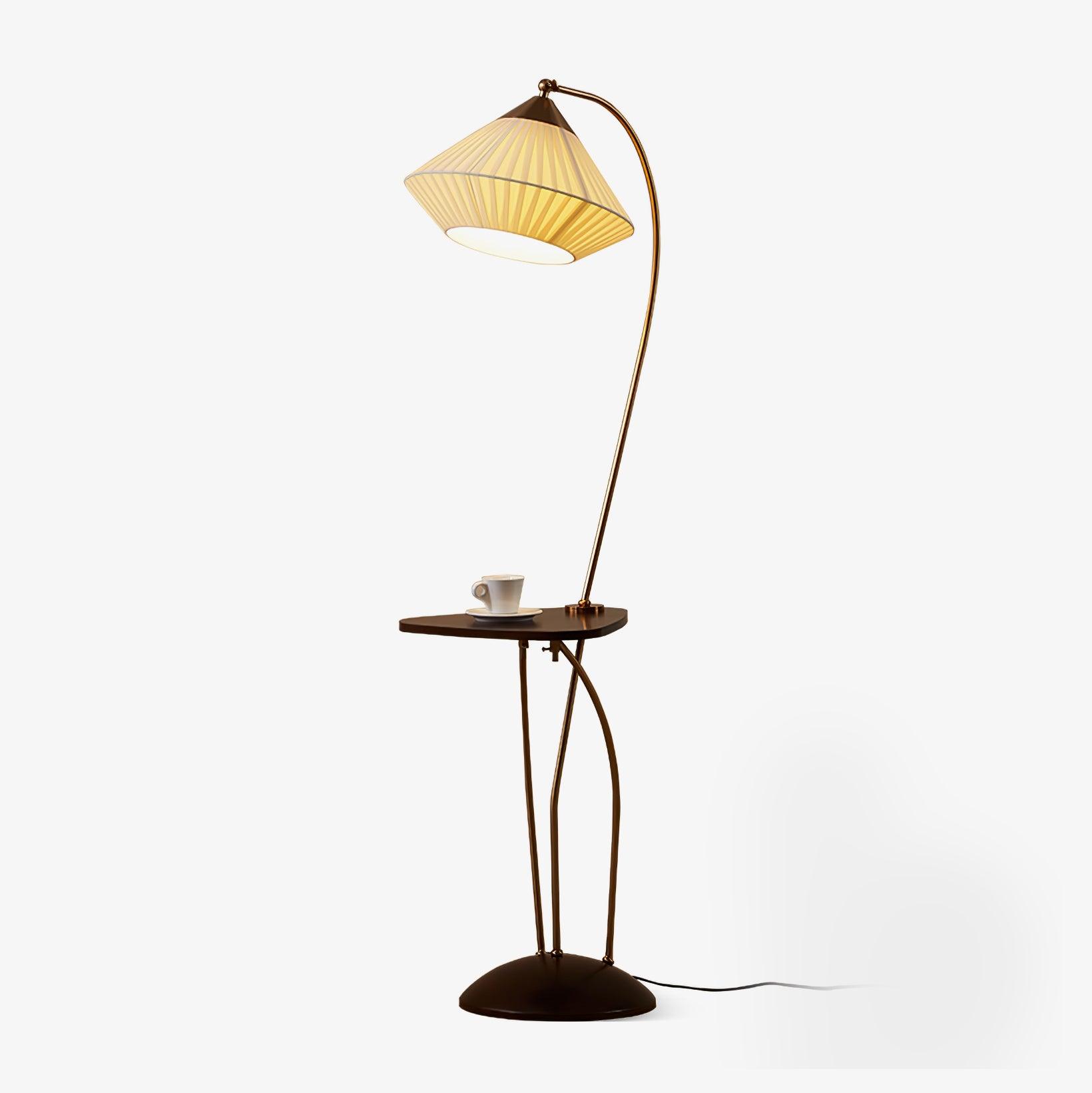 Curve With Table Floor Light, Floor Lamp, detail 5