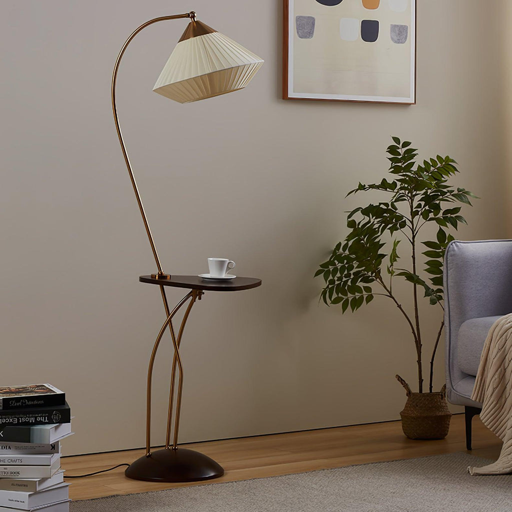 Curve With Table Floor Light, Floor Lamp, detail 4