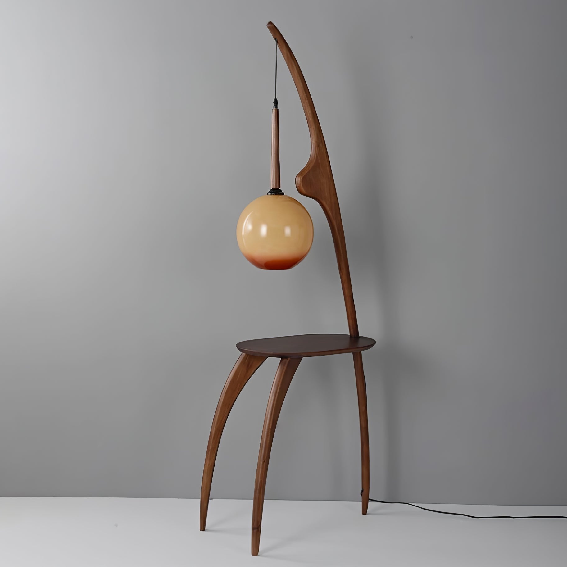 Curved Mantis Arm Floor Light, Floor Lamp, detail 34