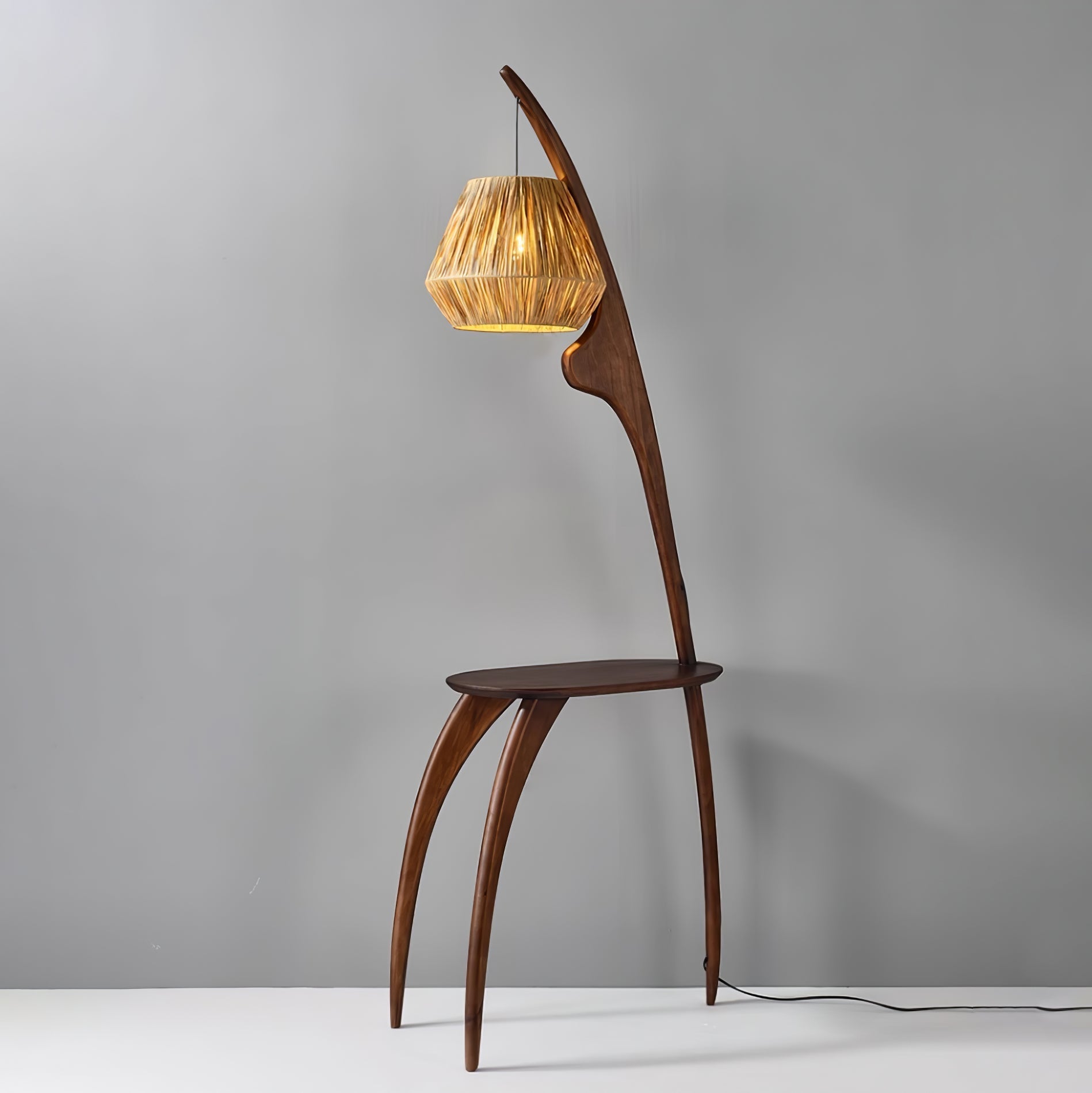 Curved Mantis Arm Floor Light, Floor Lamp, detail 15