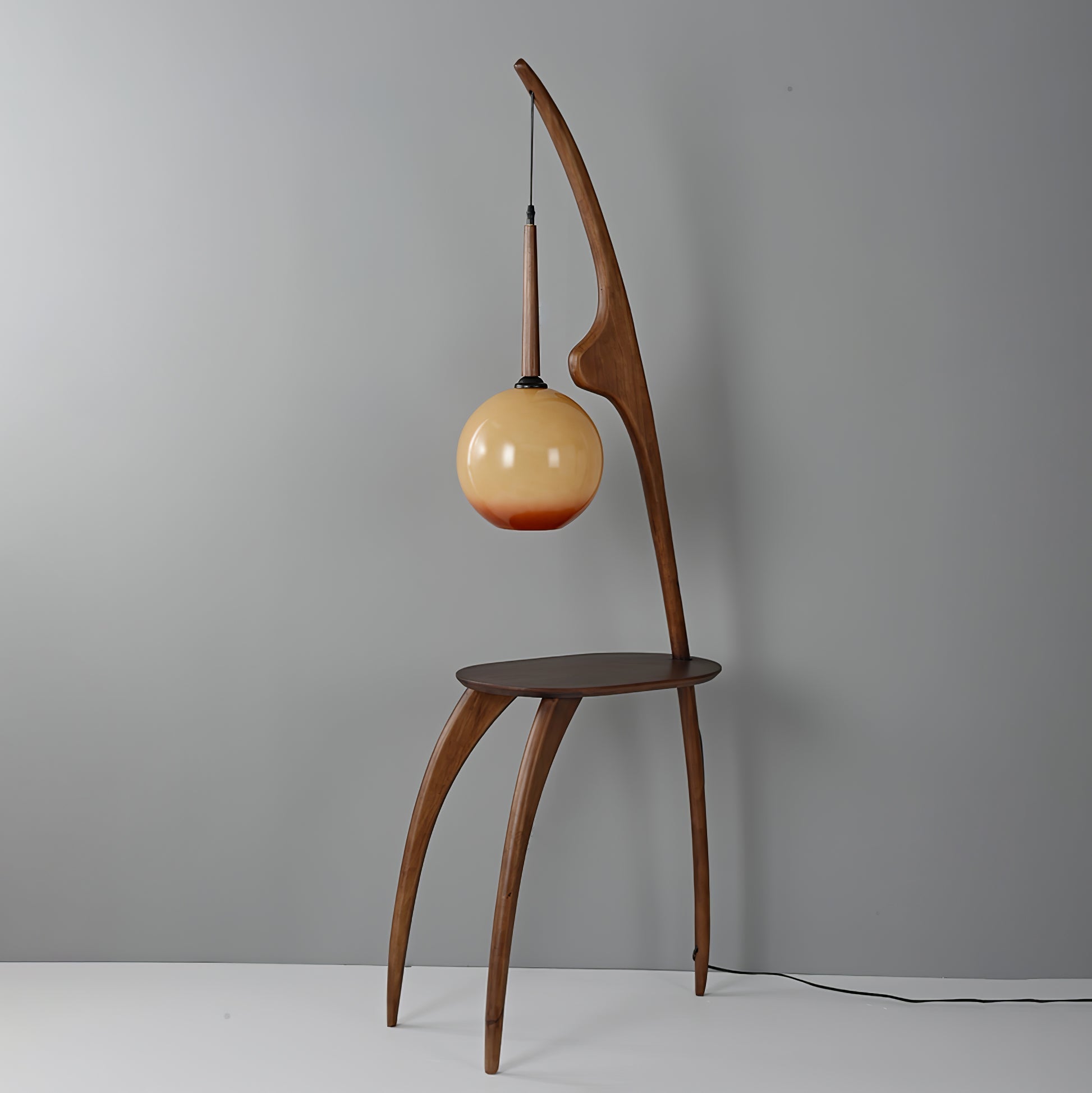 Curved Mantis Arm Floor Light, Floor Lamp, detail 17