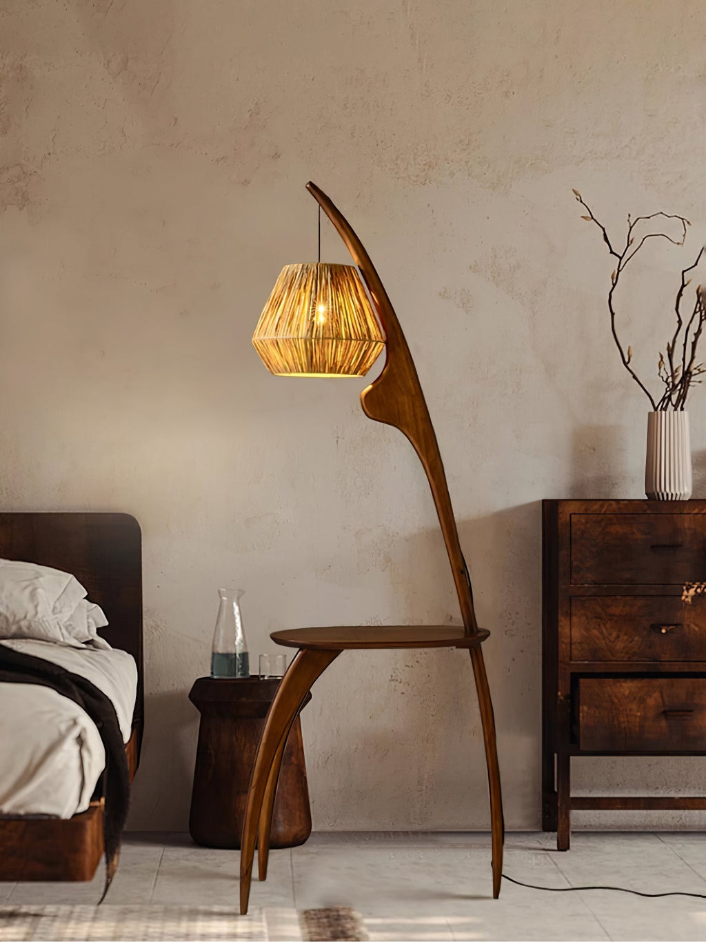 Curved Mantis Arm Floor Light, Floor Lamp, detail 21