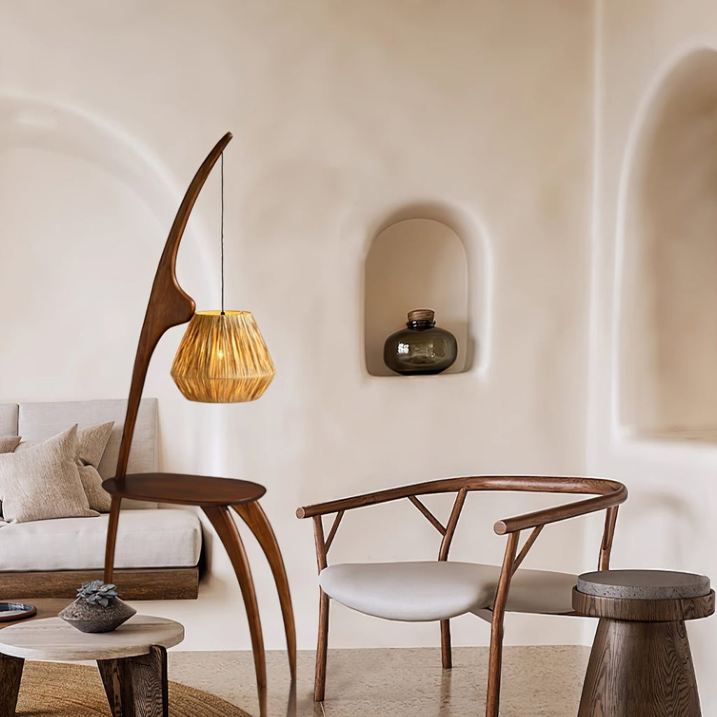 Curved Mantis Arm Floor Light, Floor Lamp, detail 8