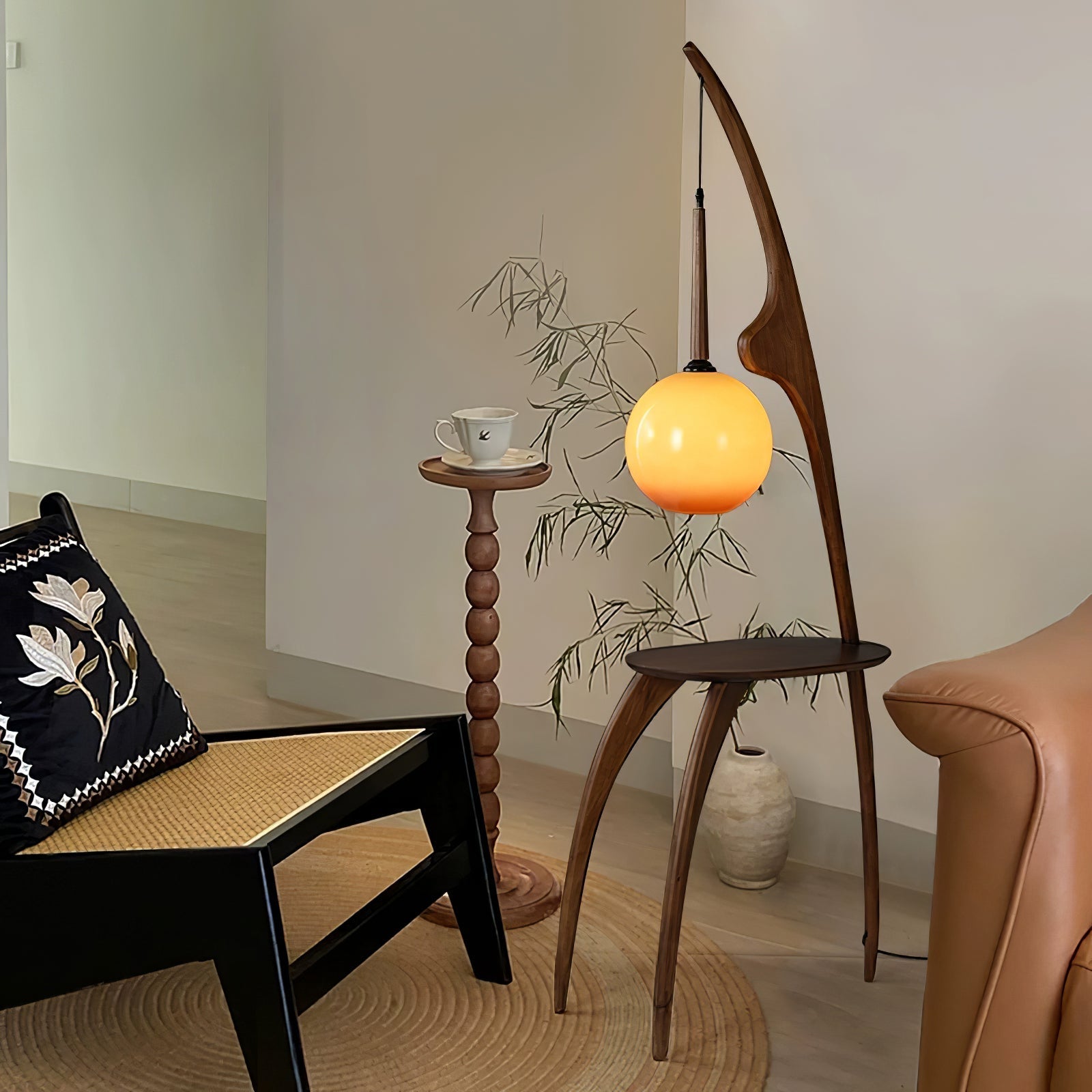 Curved Mantis Arm Floor Light, Floor Lamp, detail 13