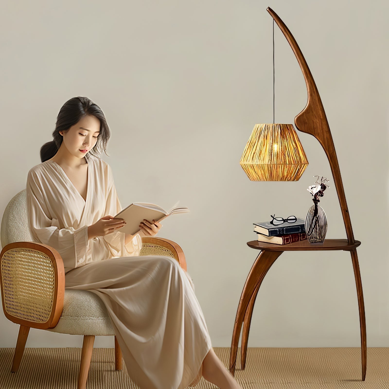 Curved Mantis Arm Floor Light, Floor Lamp, detail 27