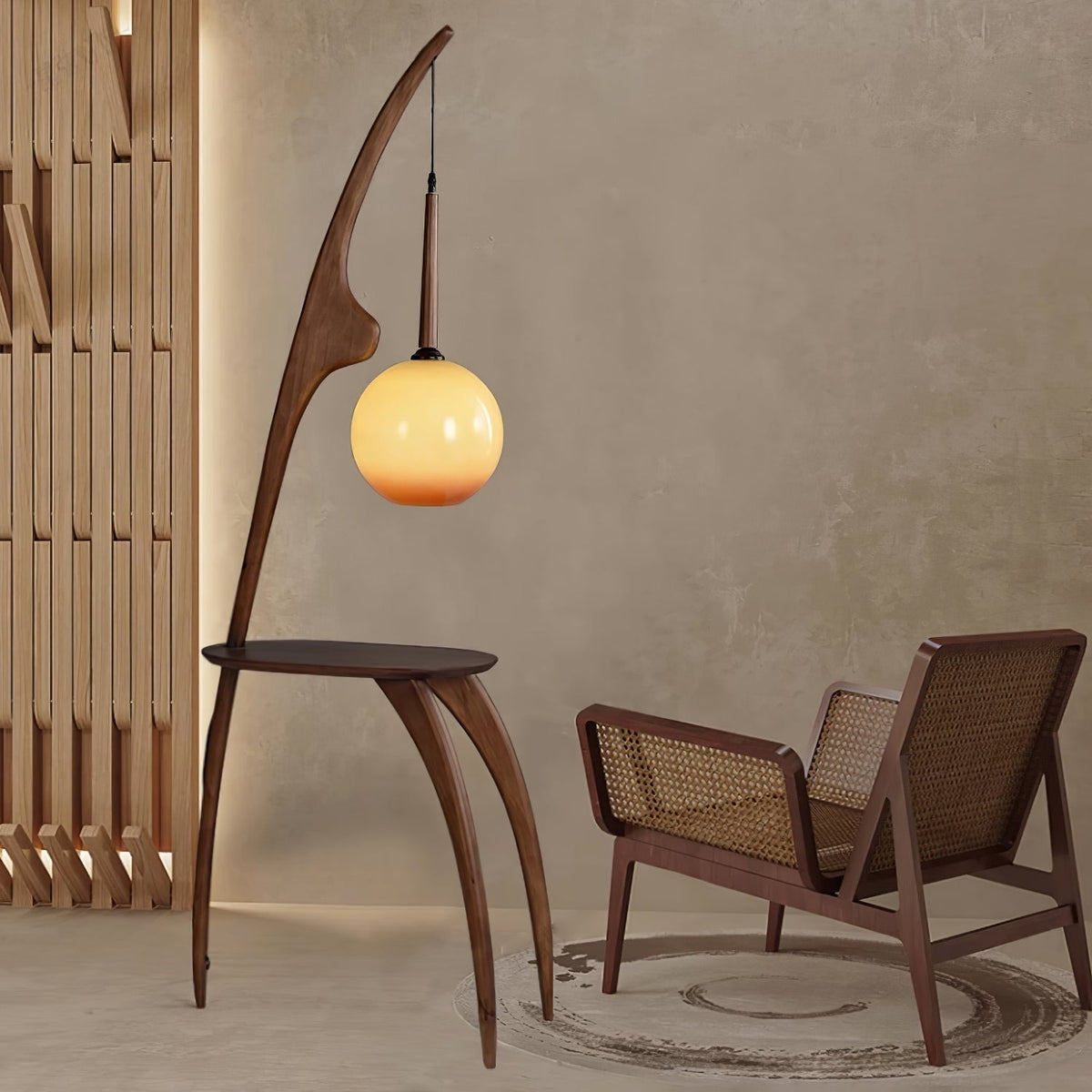 Curved Mantis Arm Floor Light, Floor Lamp, detail 30