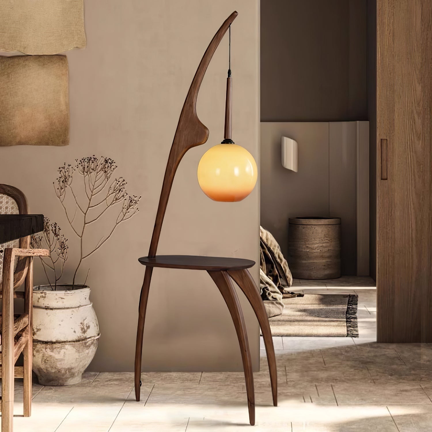 Curved Mantis Arm Floor Light, Floor Lamp, detail 32