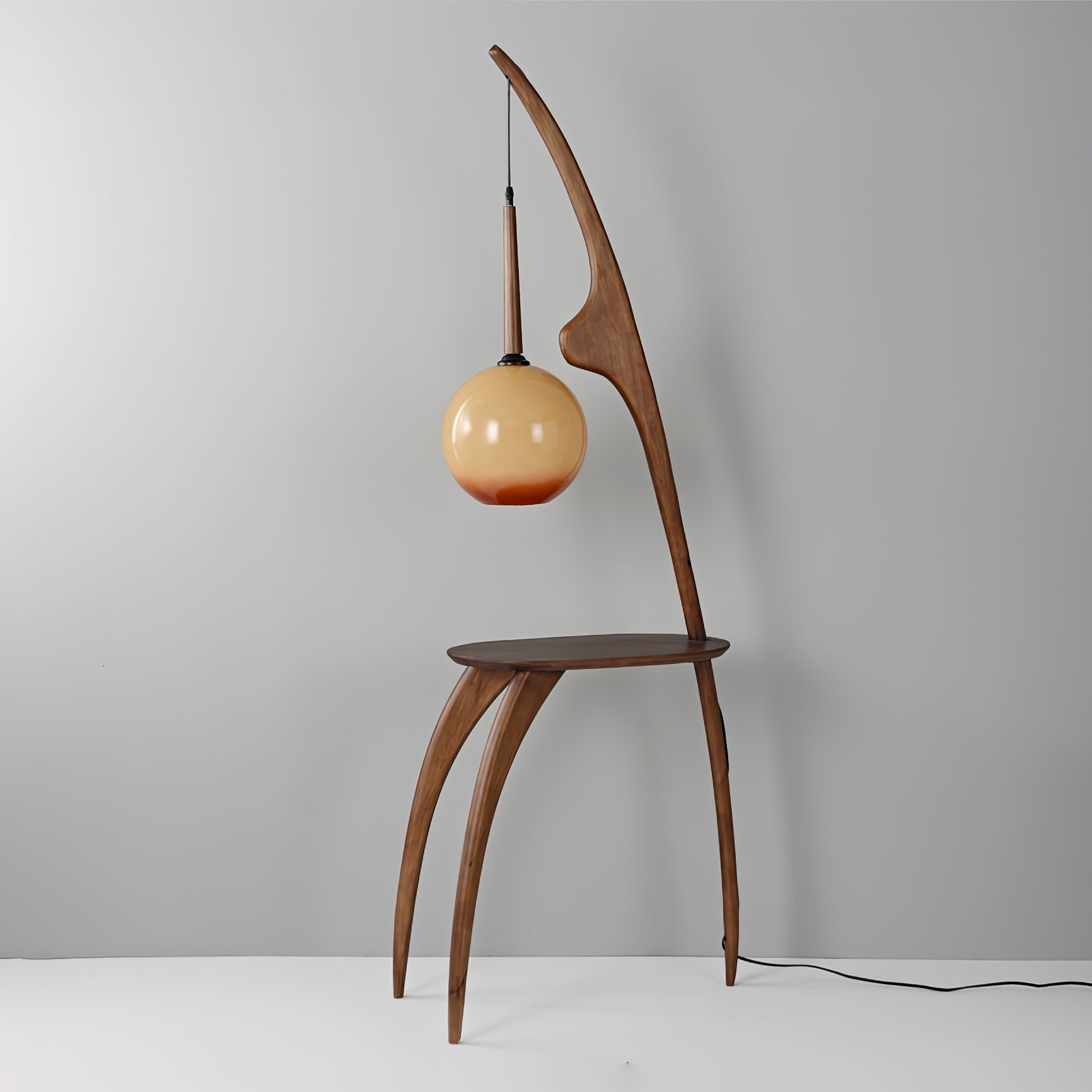 Curved Mantis Arm Floor Light, Floor Lamp, detail 45