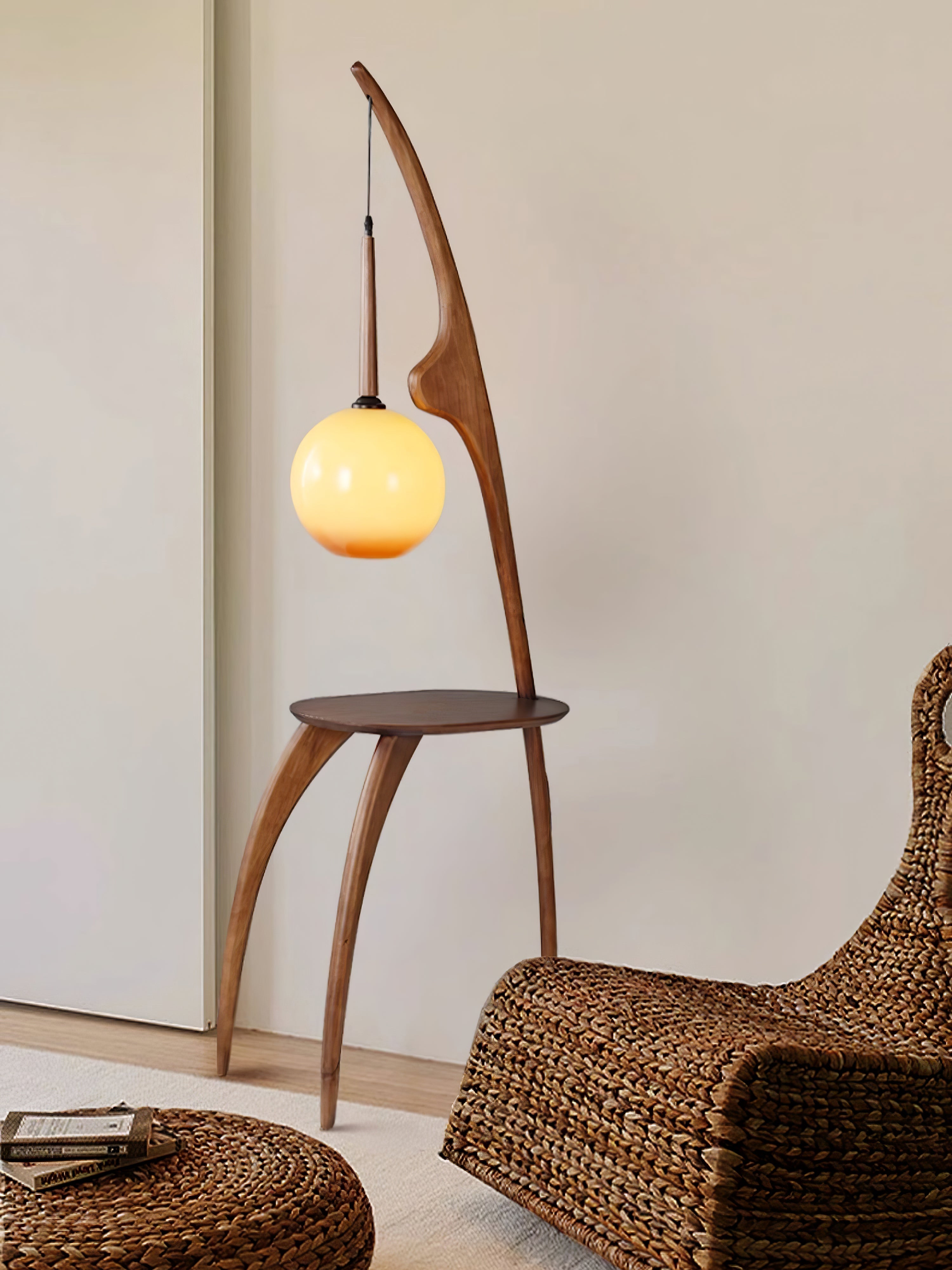 Curved Mantis Arm Floor Light, Floor Lamp, detail 41