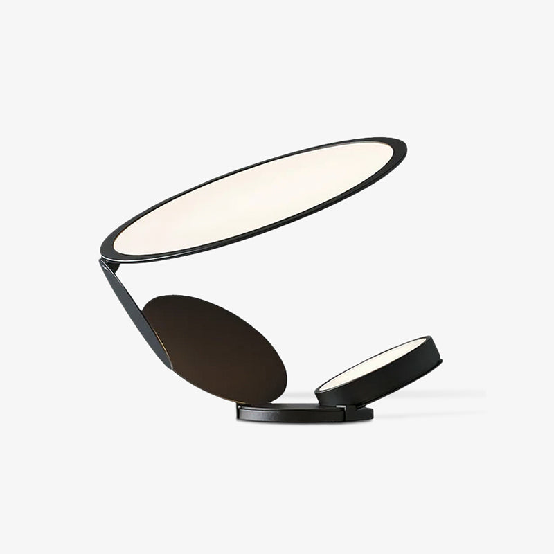 Cut Table Light, Bedside Table Lamp, Iron, ∅ 19.7″ x H 11.8″