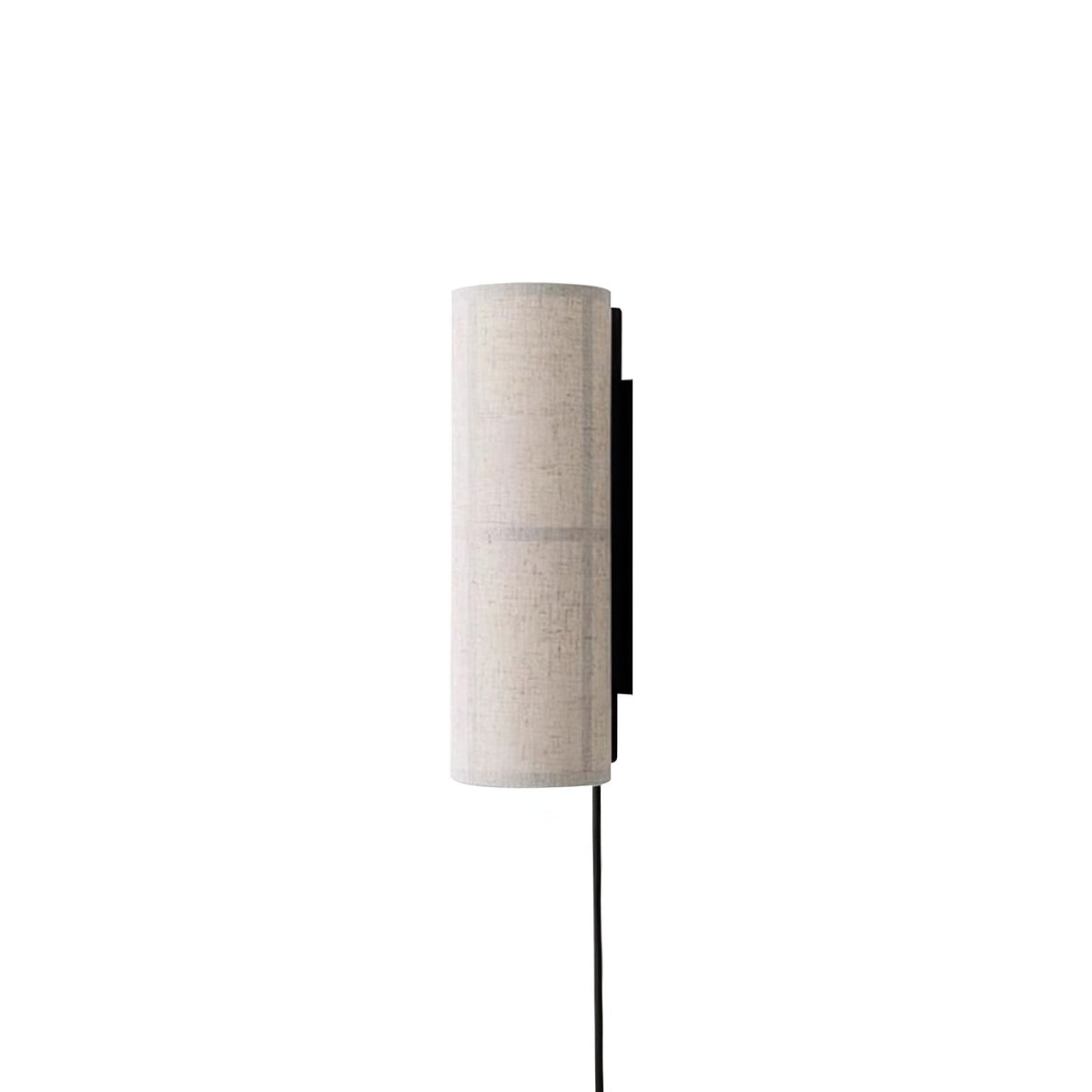 Cylinder Fabric Plug-In Wall Light, Plug-In Wall Sconce, detail 5