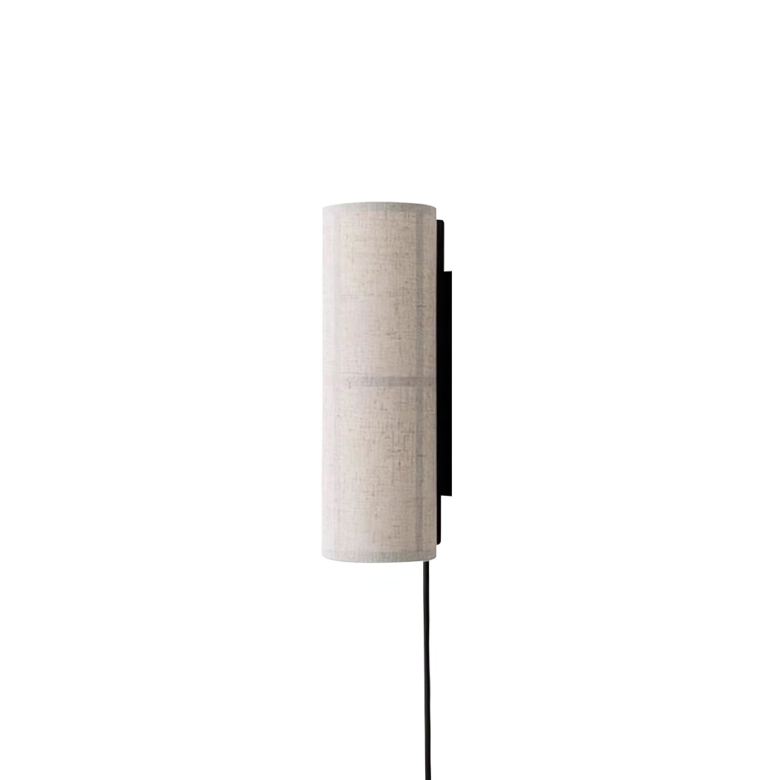 Cylinder Fabric Plug-In Wall Light, Plug-In Wall Sconce, detail 5