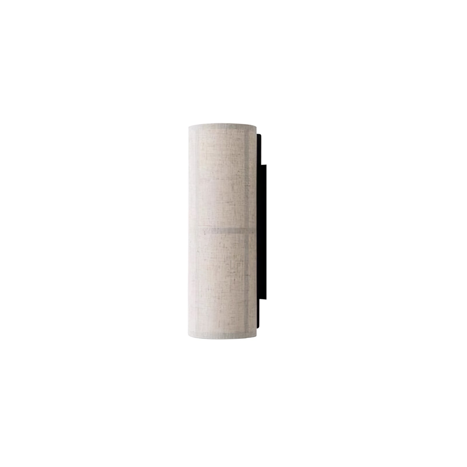 Cylinder Fabric Wall Light, Hardwired Wall Sconce, detail 13