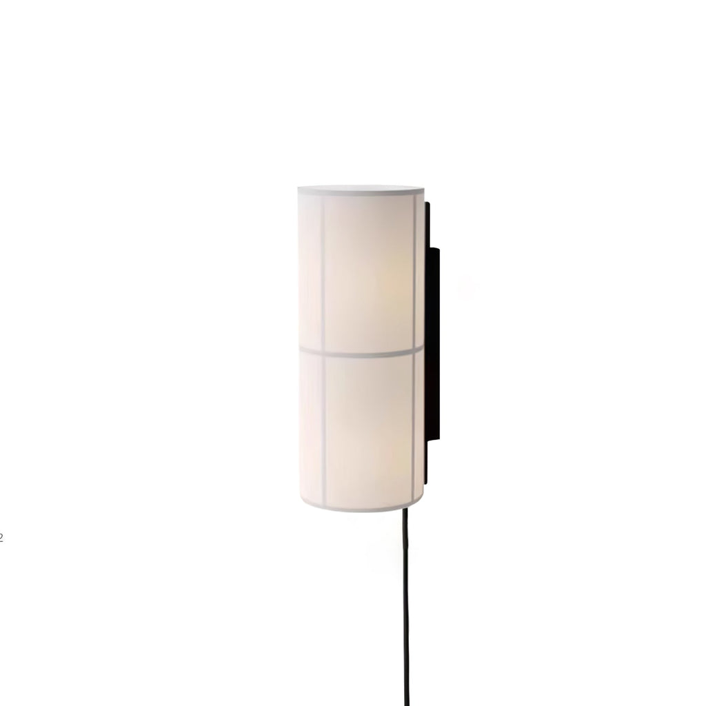 Cylinder Fabric Wall Light, Hardwired Wall Sconce, detail 14