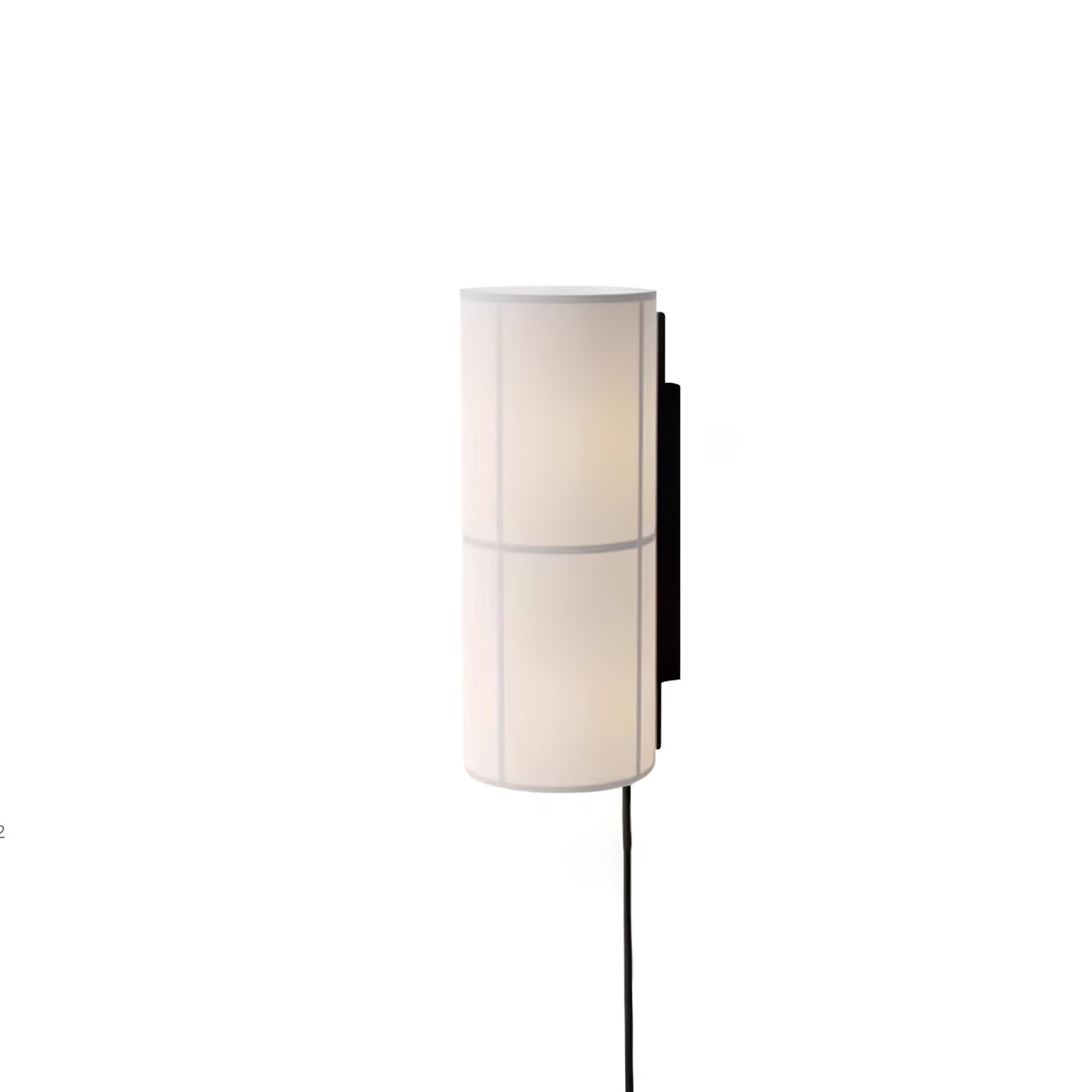 Cylinder Fabric Wall Light, Hardwired Wall Sconce, detail 14